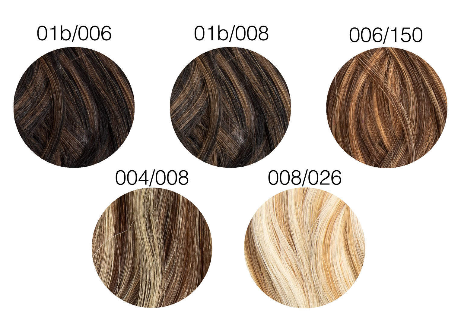 Microring Extensions - Stück 25 (Rundbonding) GESTRÄHNT Echthaar von HAIRFUSION