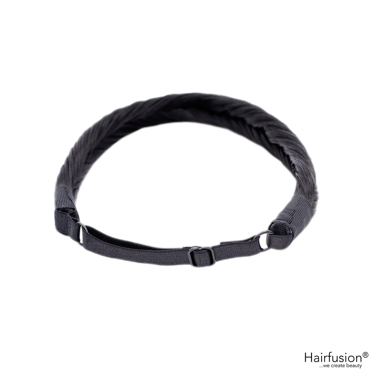 AA - Geflochtenes Haarband in Fischgrätenoptik - aus Hochwertigen Kunsthaar von HAIRFUSION