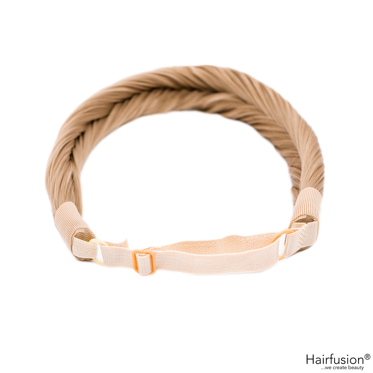 AA - Geflochtenes Haarband in Fischgrätenoptik - aus Hochwertigen Kunsthaar von HAIRFUSION