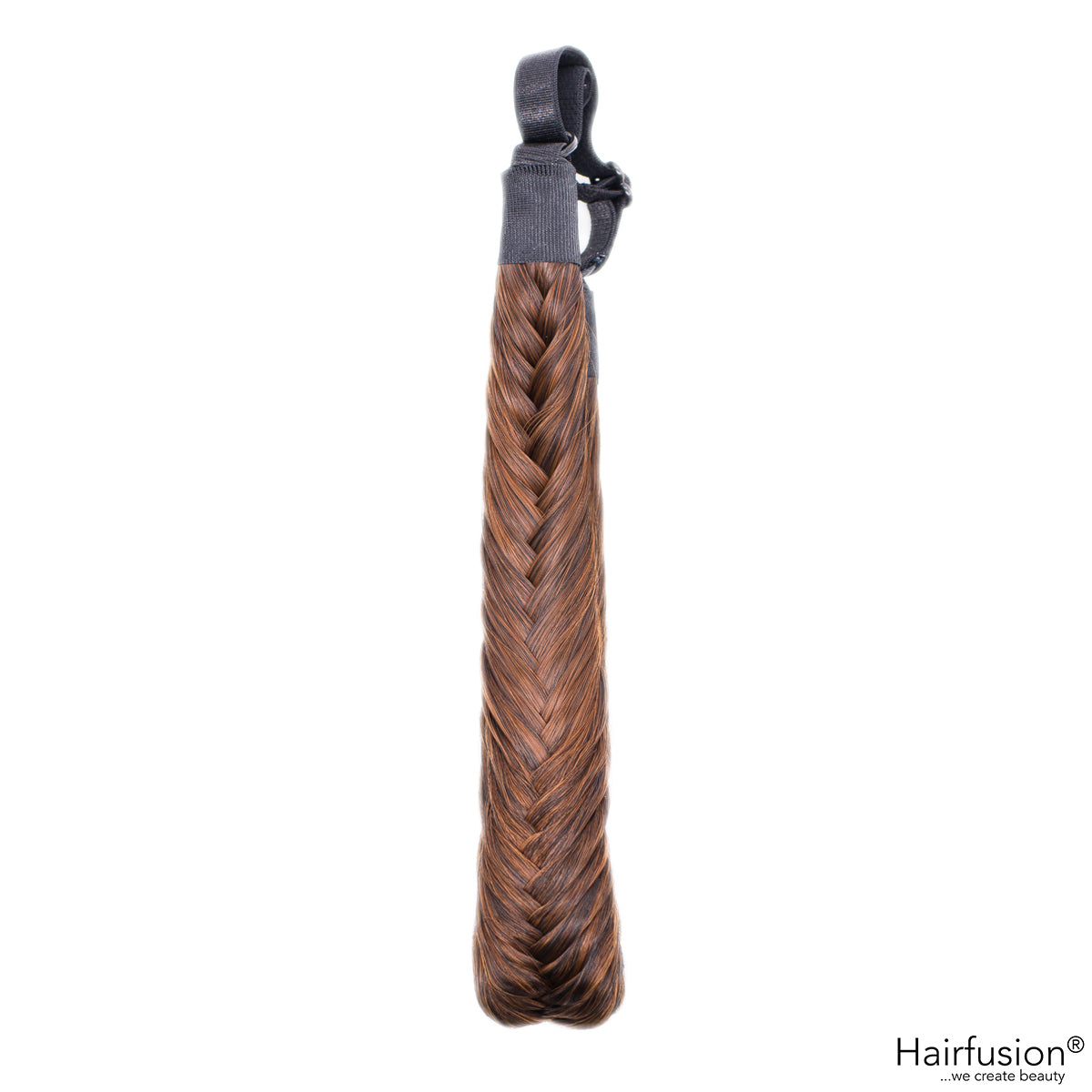 AA - Geflochtenes Haarband in Fischgrätenoptik - aus Hochwertigen Kunsthaar von HAIRFUSION