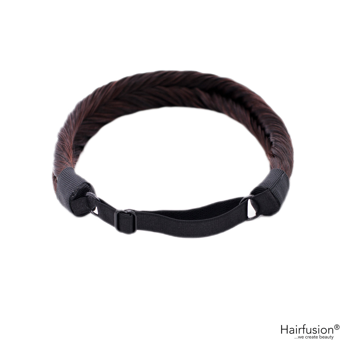 AA - Geflochtenes Haarband in Fischgrätenoptik - aus Hochwertigen Kunsthaar von HAIRFUSION