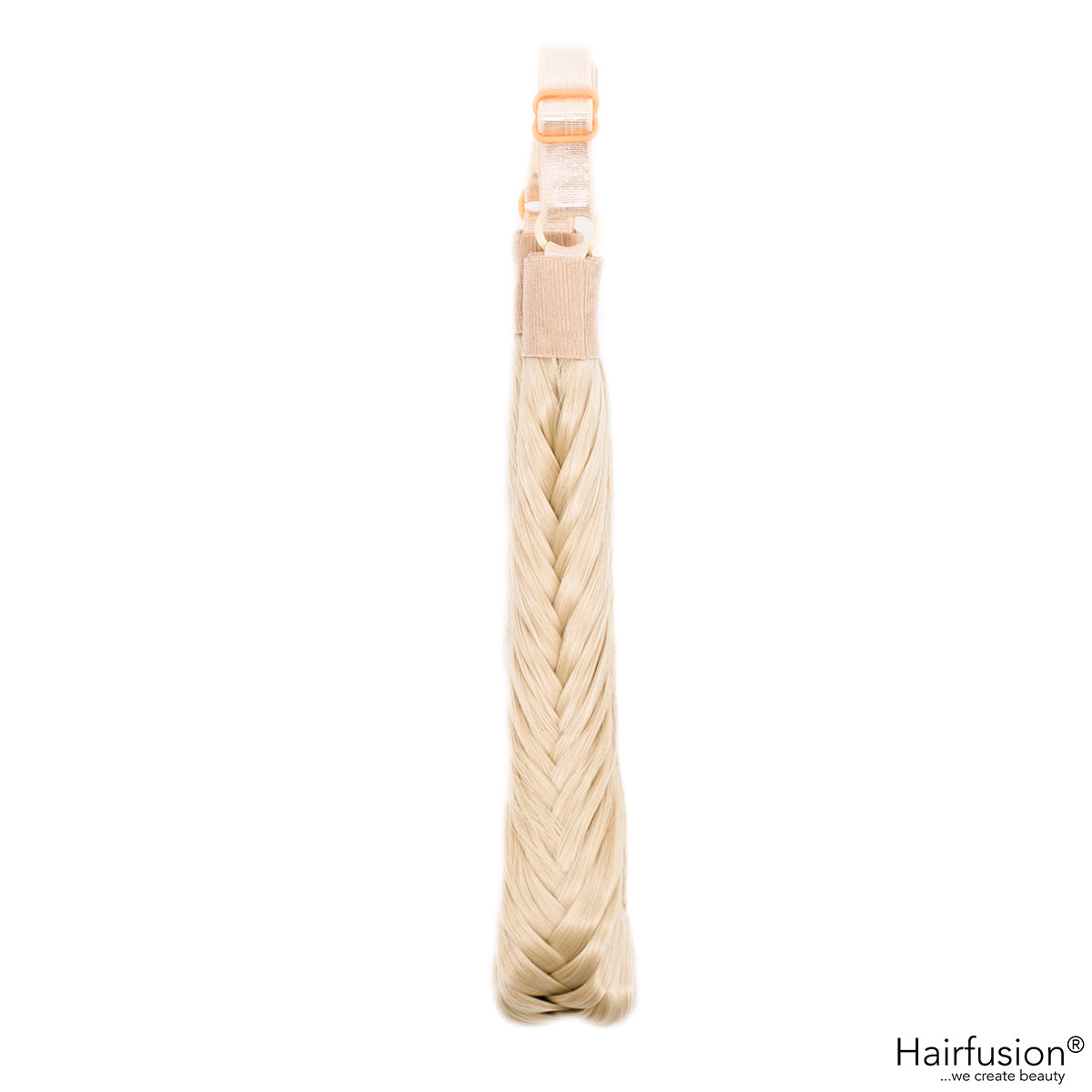 AA - Geflochtenes Haarband in Fischgrätenoptik - aus Hochwertigen Kunsthaar von HAIRFUSION