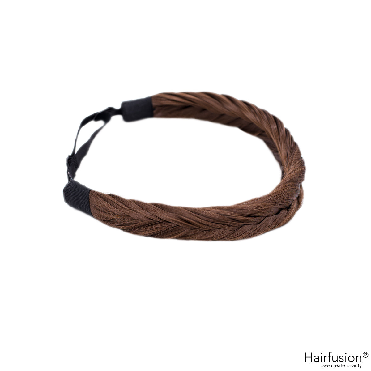 AA - Geflochtenes Haarband in Fischgrätenoptik - aus Hochwertigen Kunsthaar von HAIRFUSION