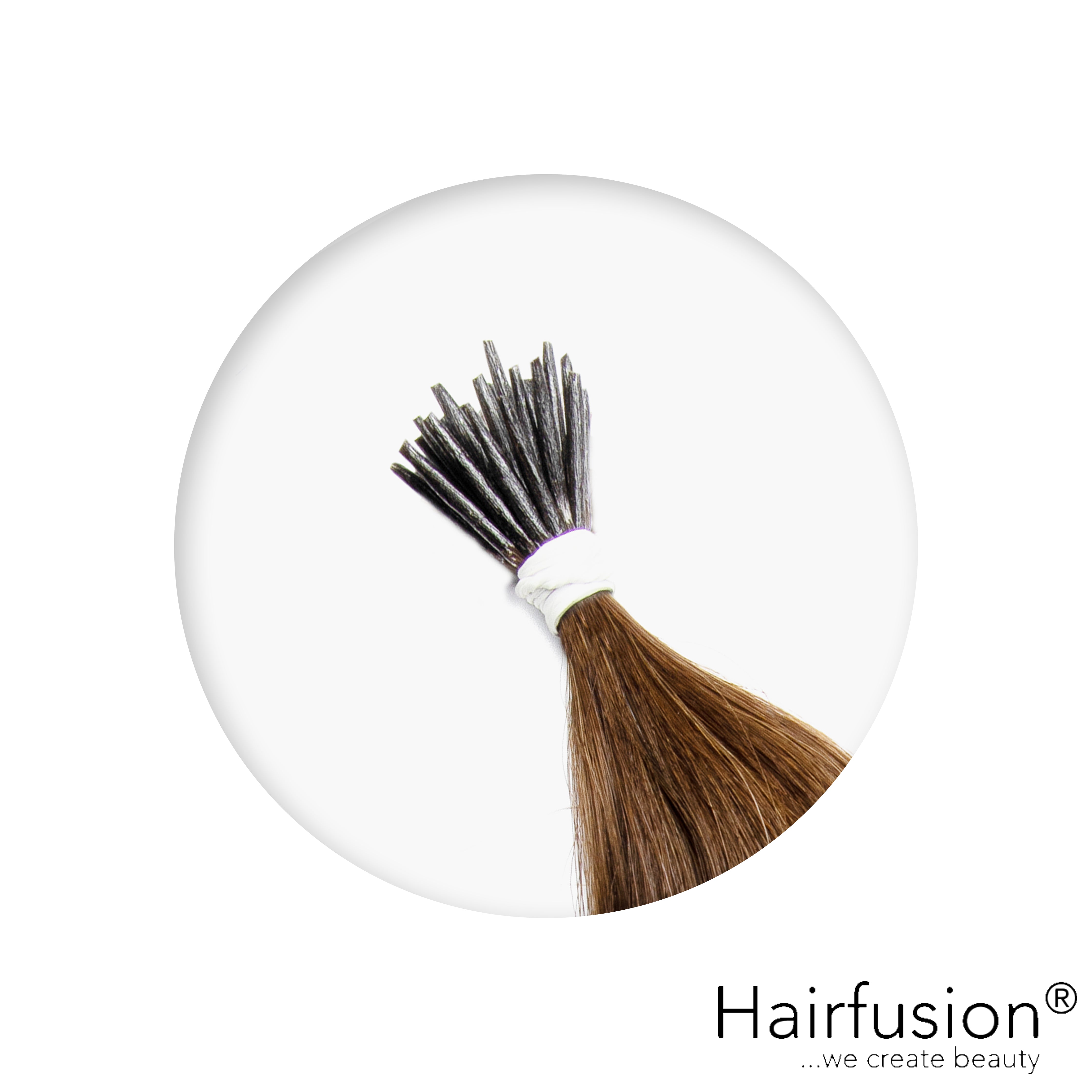 Extensions Microrings - Stück 25 (Rundbonding) EINFARBIG Echthaar von HAIRFUSION