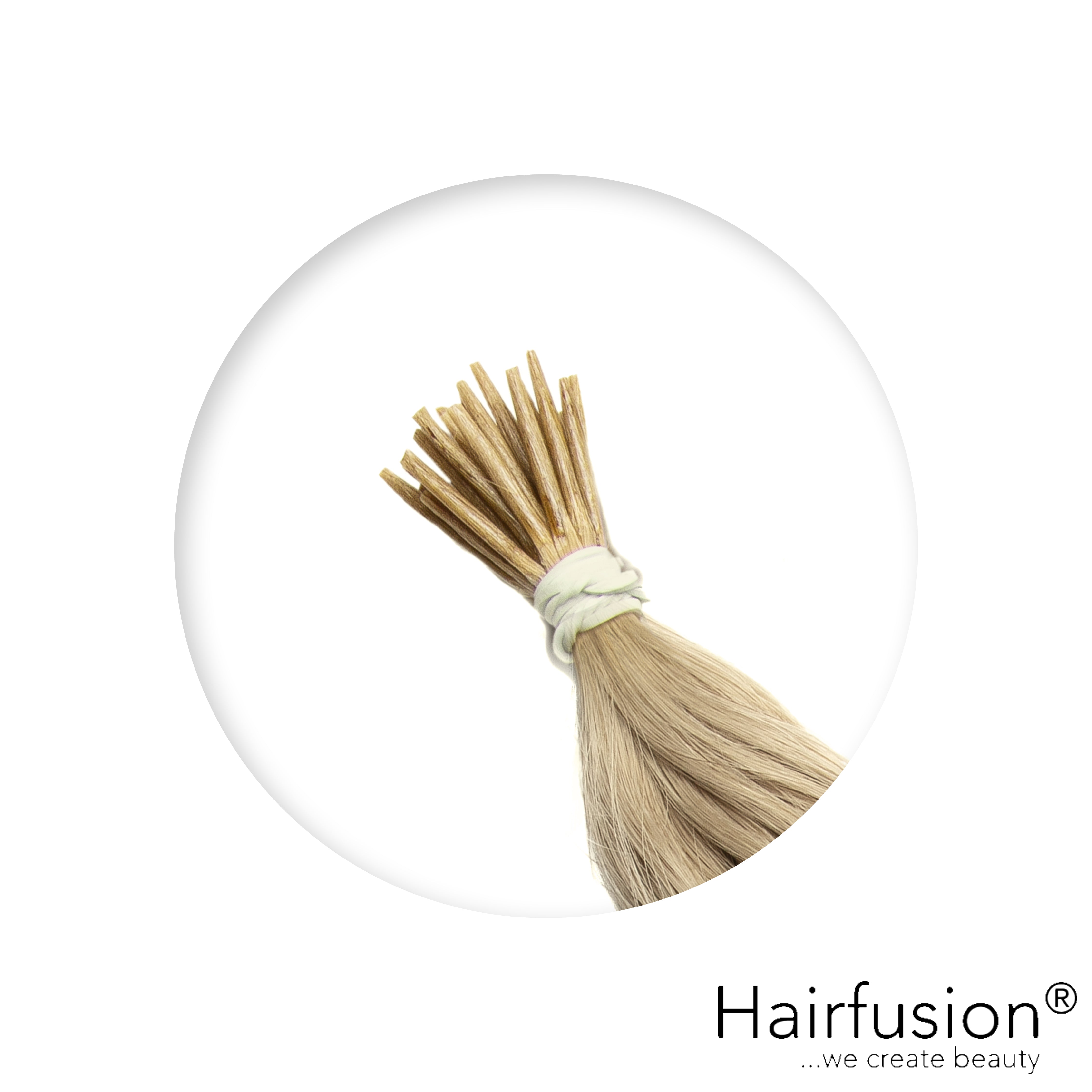 Extensions Microrings - Stück 25 (Rundbonding) EINFARBIG Echthaar von HAIRFUSION