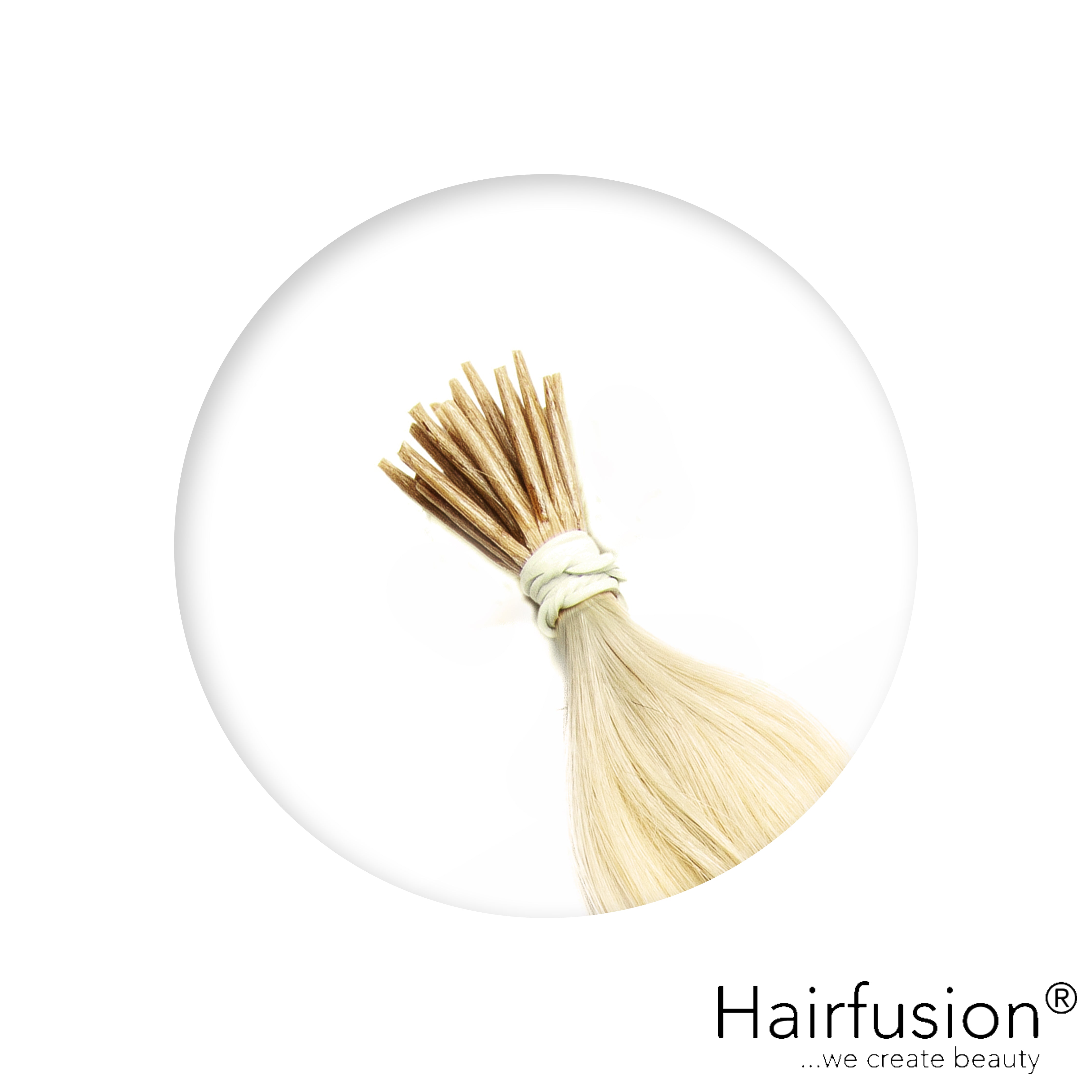 Extensions Microrings - Stück 25 (Rundbonding) EINFARBIG Echthaar von HAIRFUSION