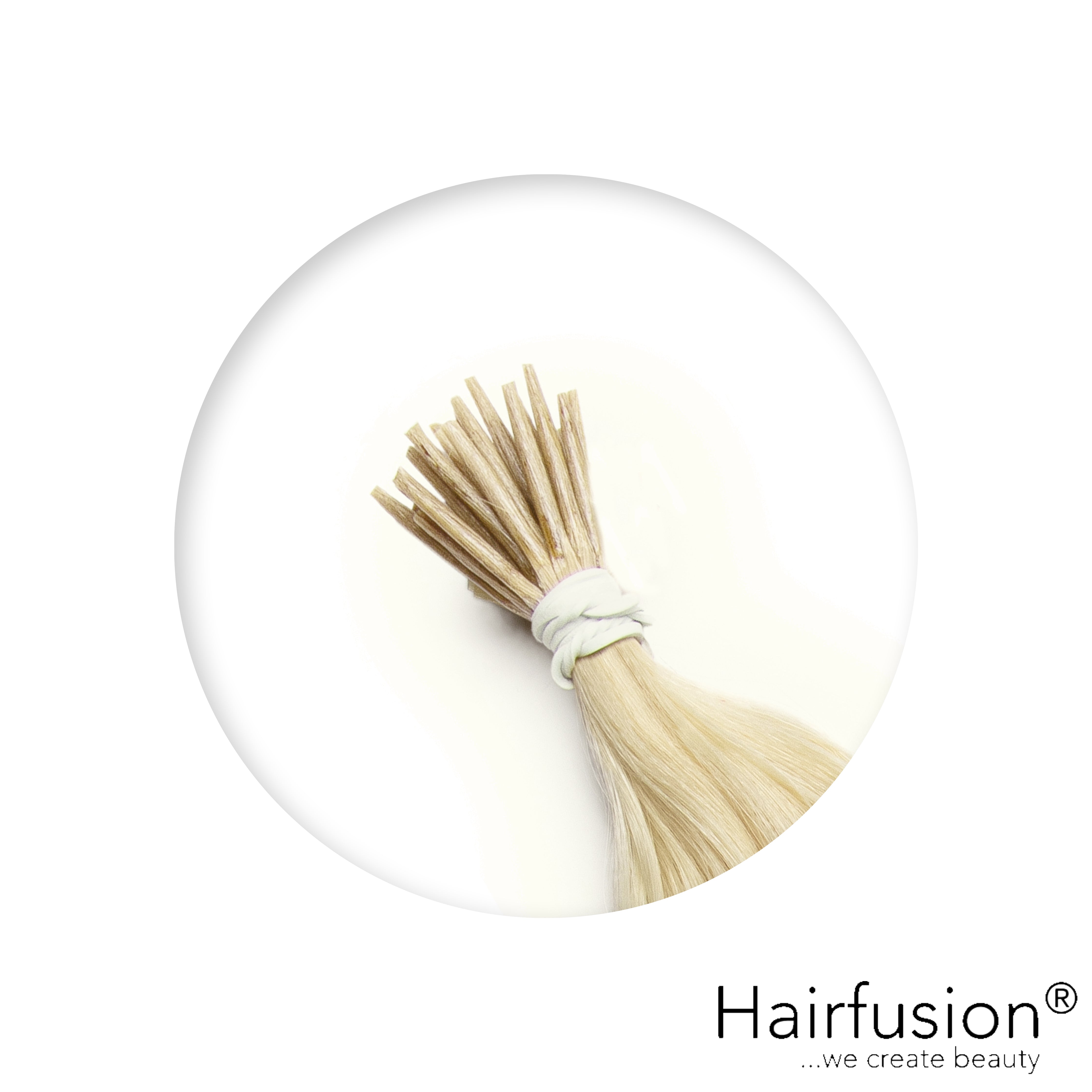 Extensions Microrings - Stück 25 (Rundbonding) EINFARBIG Echthaar von HAIRFUSION