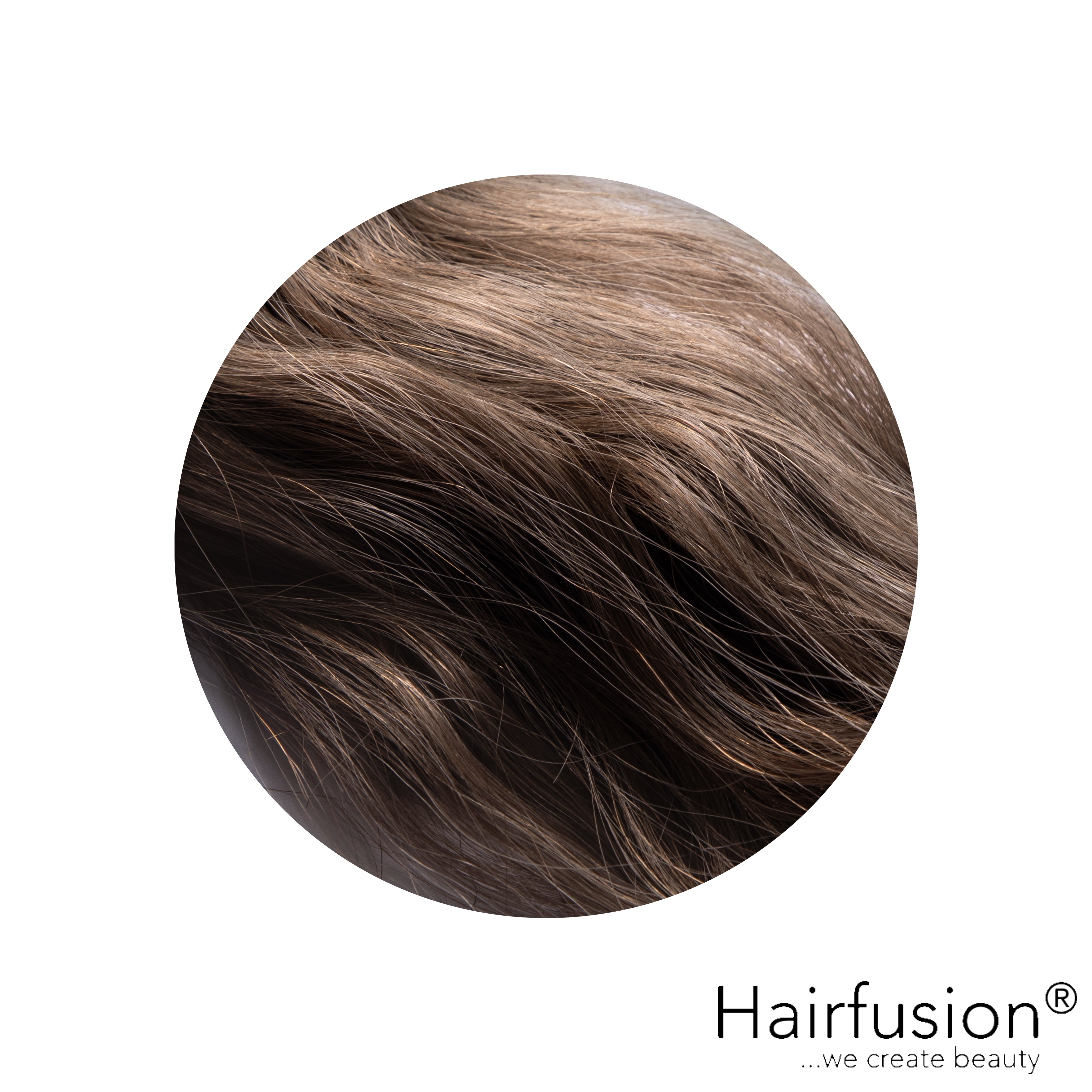 Nanoring Extensions - 25 Stück NATURAL ASHY von HAIRFUSION