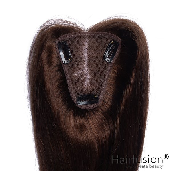 Oberkopf Haarteil - light - zum Einclippen - Länge 35 cm Haarmenge 25 g