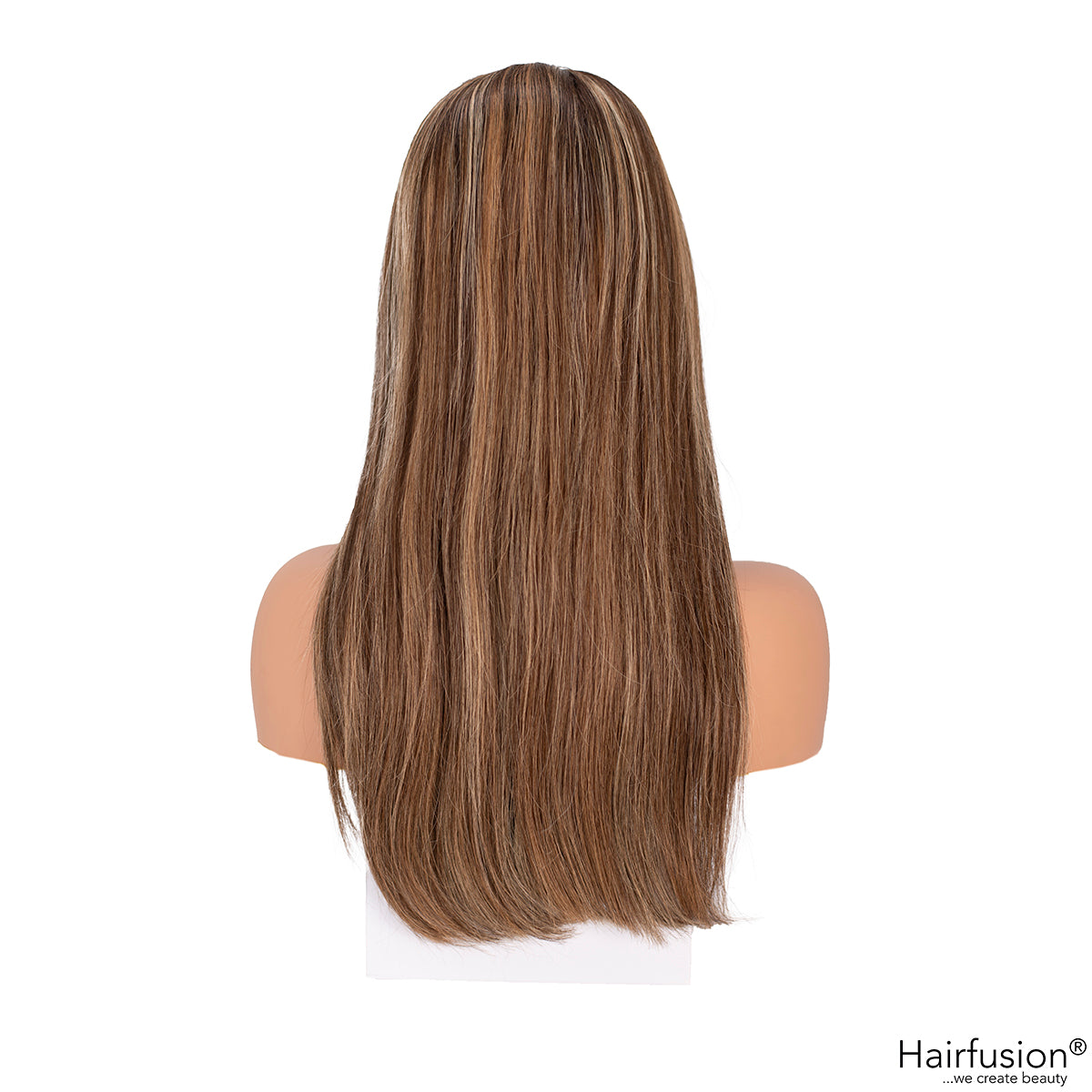 Echthaar Perücke Balayage braun - J. Lo