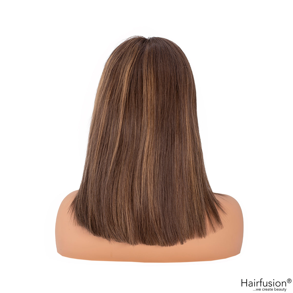 Echthaar Perücke soft Balayage braun - Princess of Wales