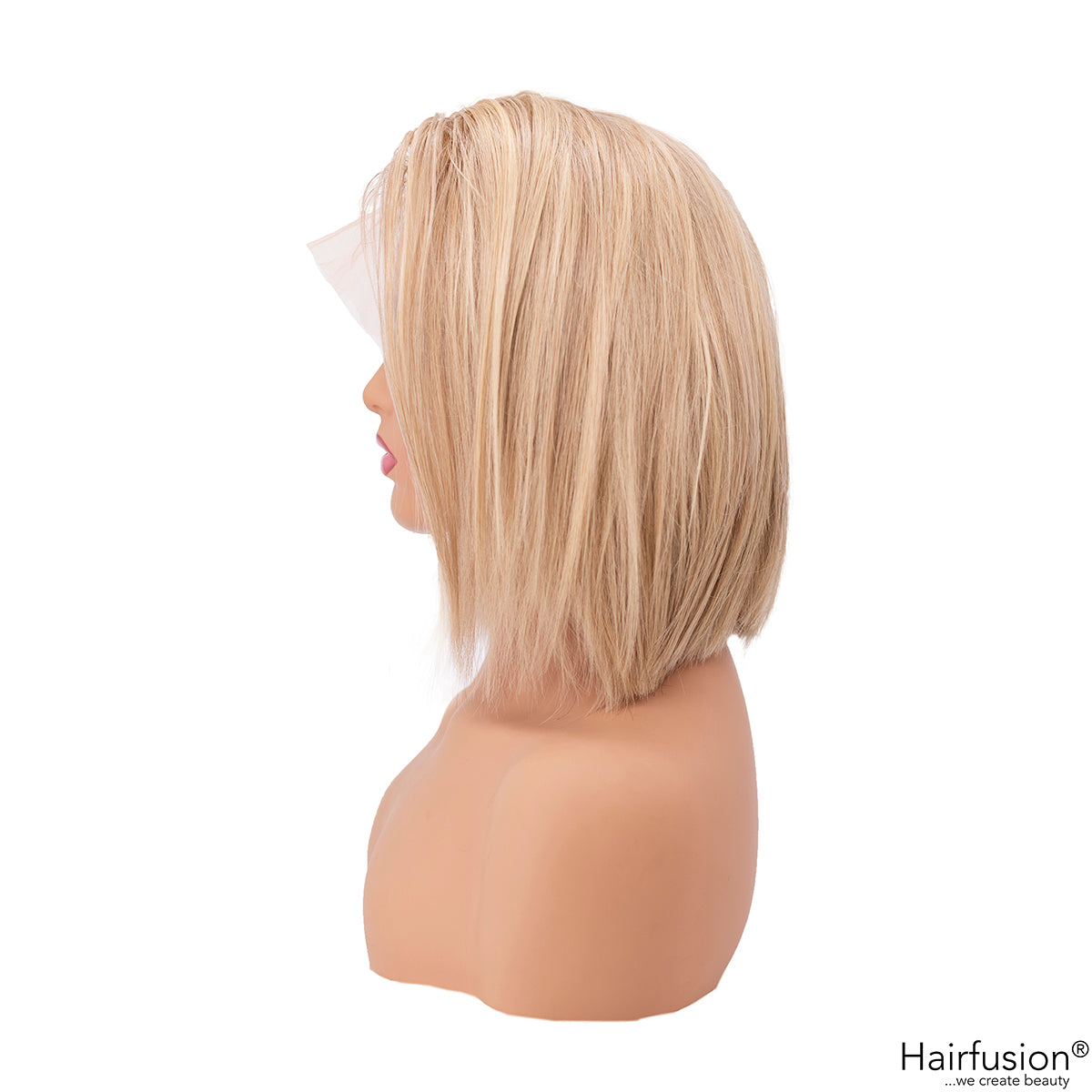 Echthaar Lacefront Perücke beige/blond gesträhnt - BEACH GIRL