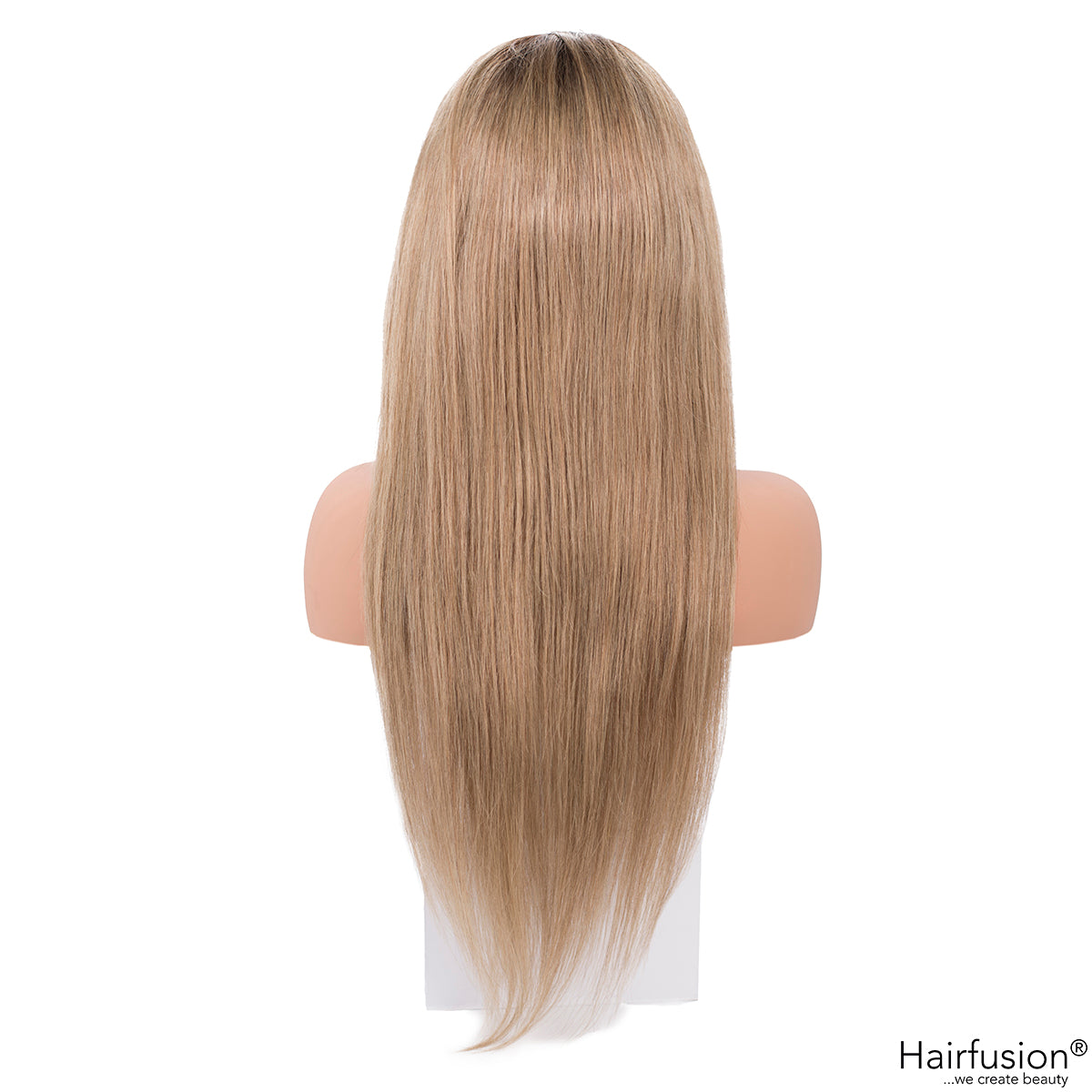 Echthaar Perücke Balayage braun - Macchiato