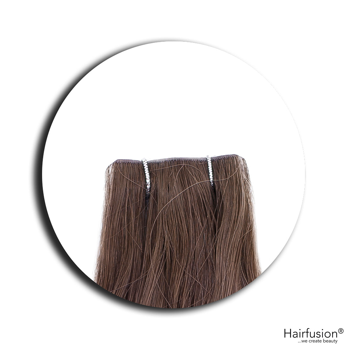 gelockte Tapeextensions - 10 Stück Echthaar 45-50 cm und 65-70 cm