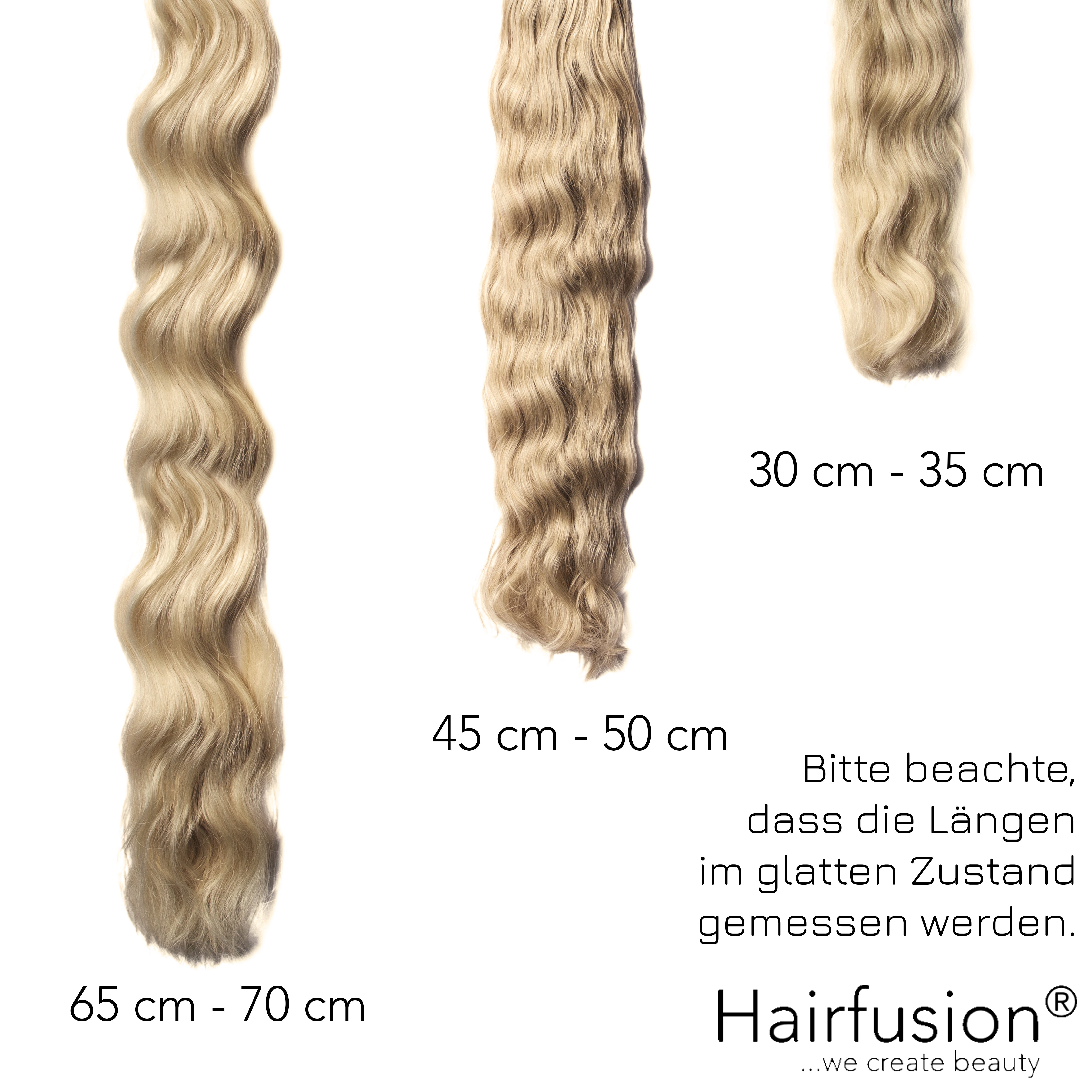 Haarverlängerung Invisible Tape Extensions - 10 Stück EINFARBIG Echthaar von HAIRFUSION
