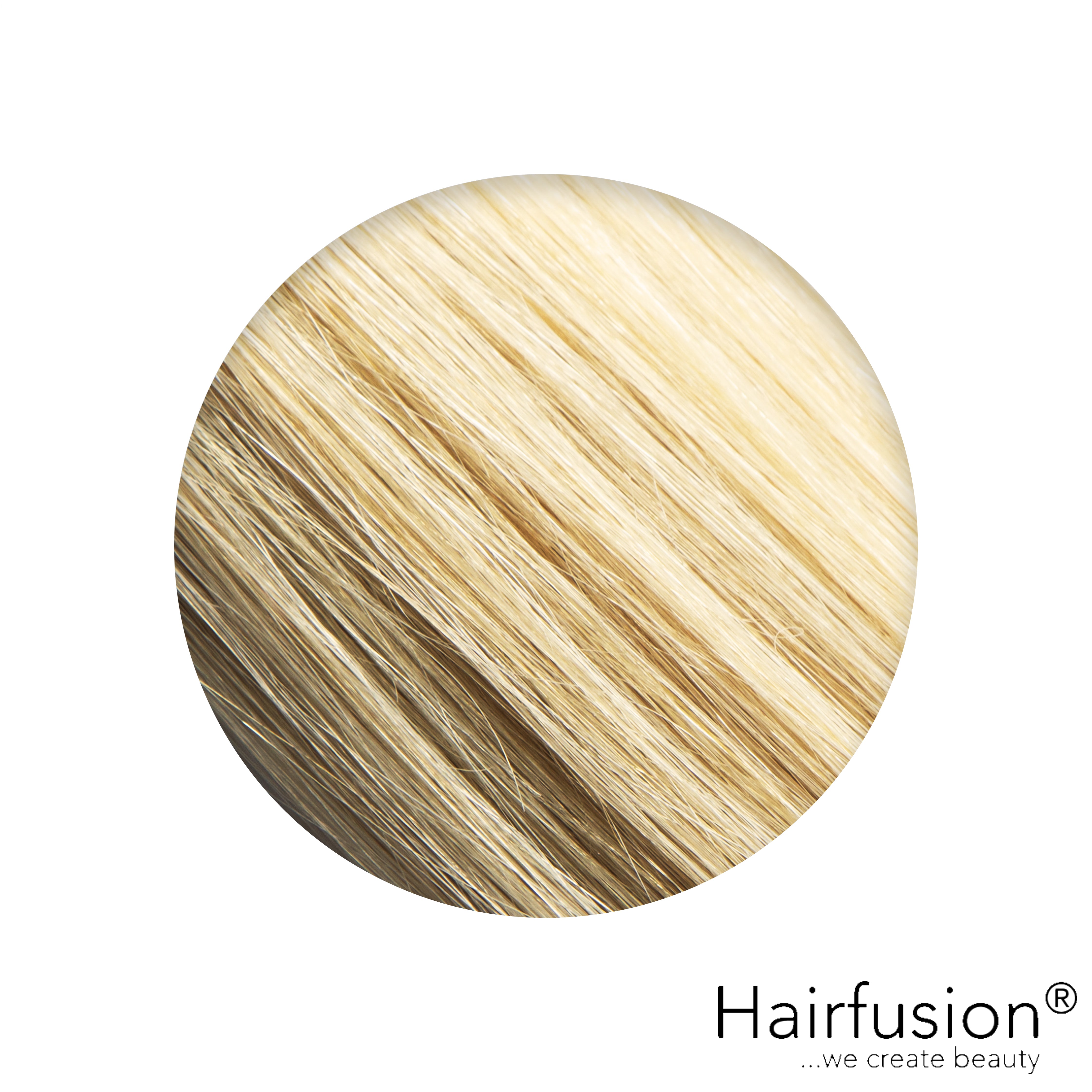 Haarverlängerung Invisible Tape Extensions - 10 Stück EINFARBIG Echthaar von HAIRFUSION