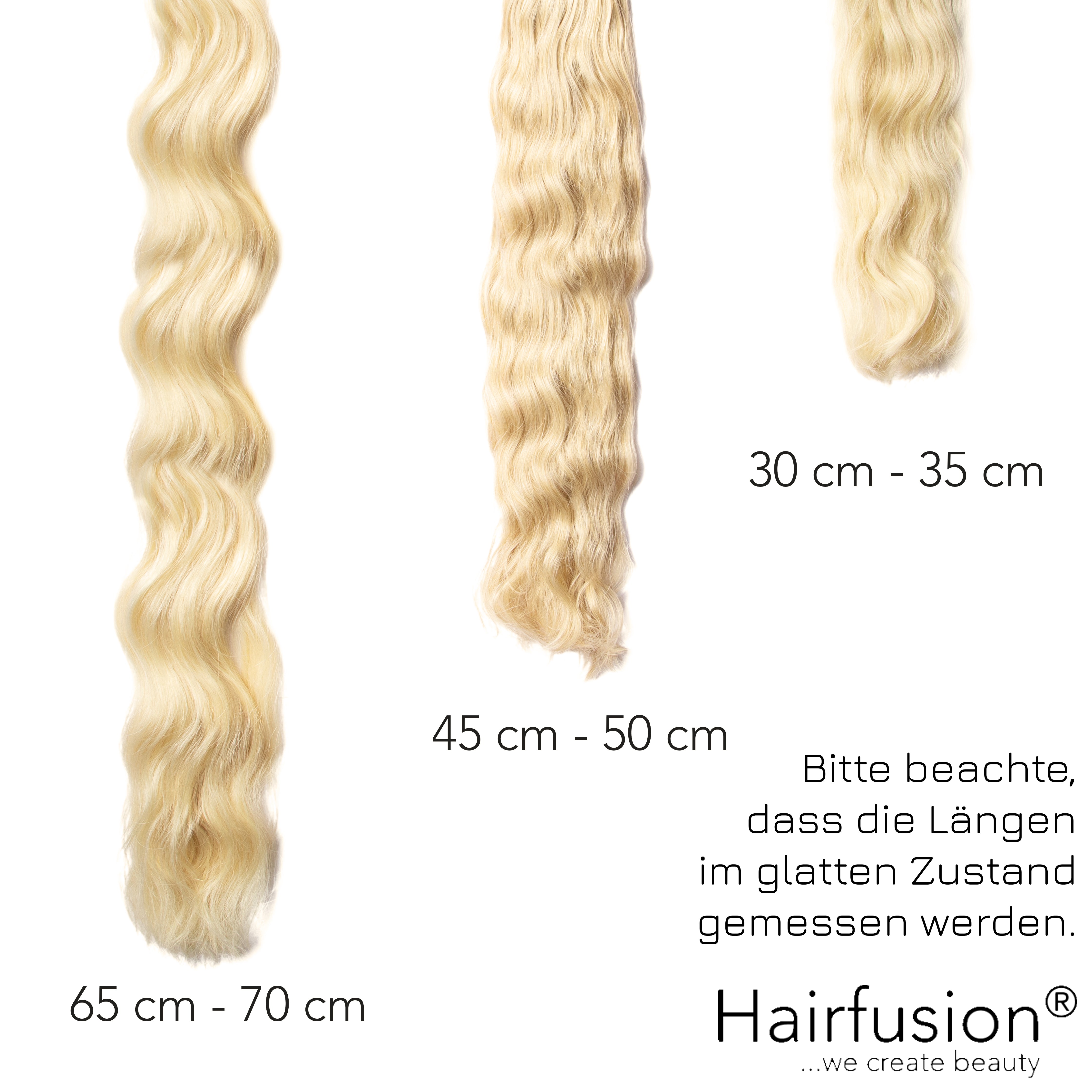 Haarverlängerung Invisible Tape Extensions - 10 Stück EINFARBIG Echthaar von HAIRFUSION