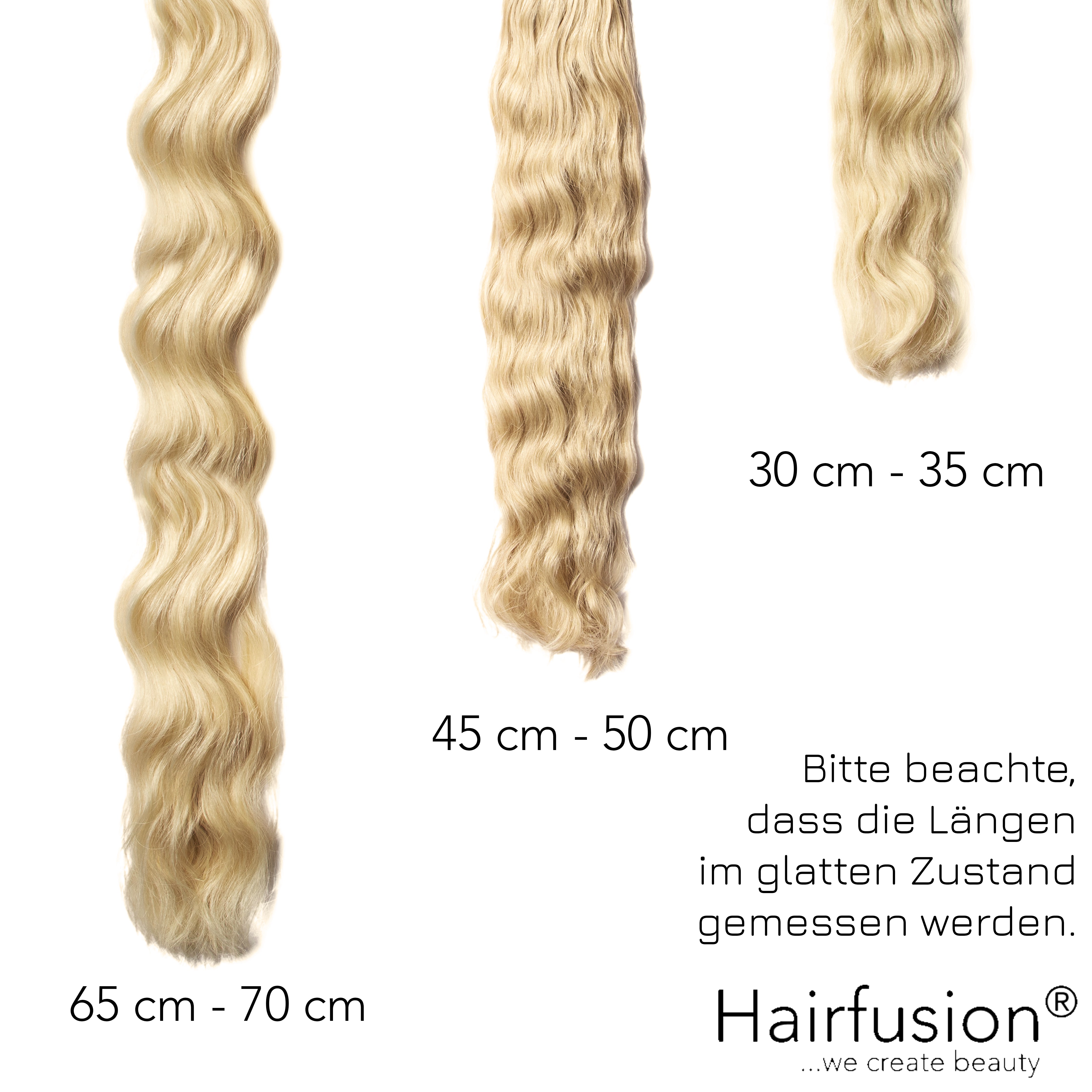 Haarverlängerung Invisible Tape Extensions - 10 Stück EINFARBIG Echthaar von HAIRFUSION