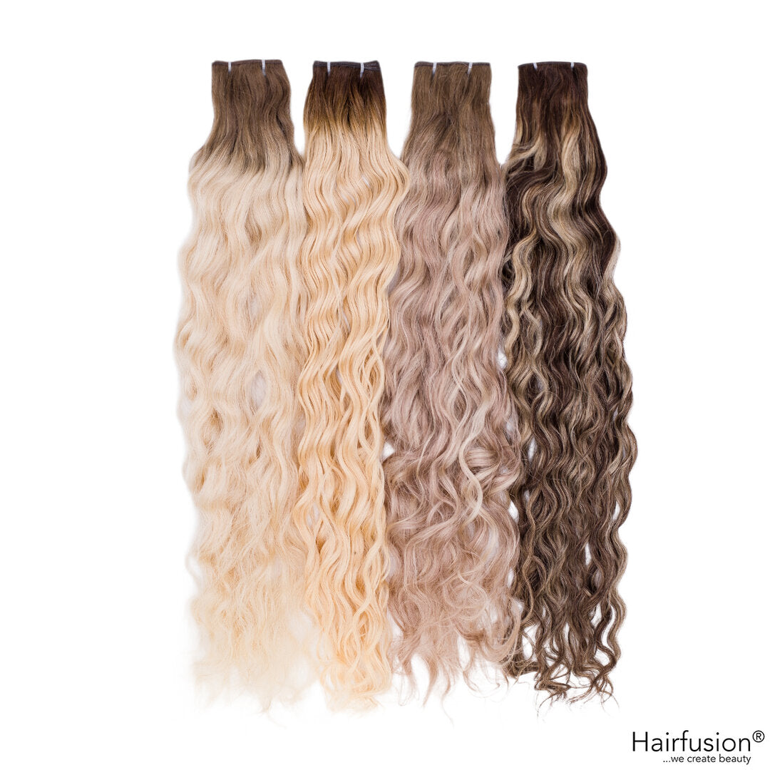 50 gr. INVISIBLE/GENIUS Tresse ROOT SHADOW/BALAYAGE Echthaar 40-70 cm