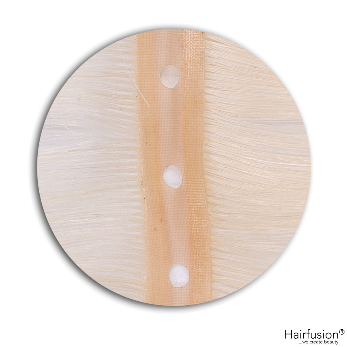 100 gr. BUTTERFLY INVISIBLE Tresse Echthaar 50 cm