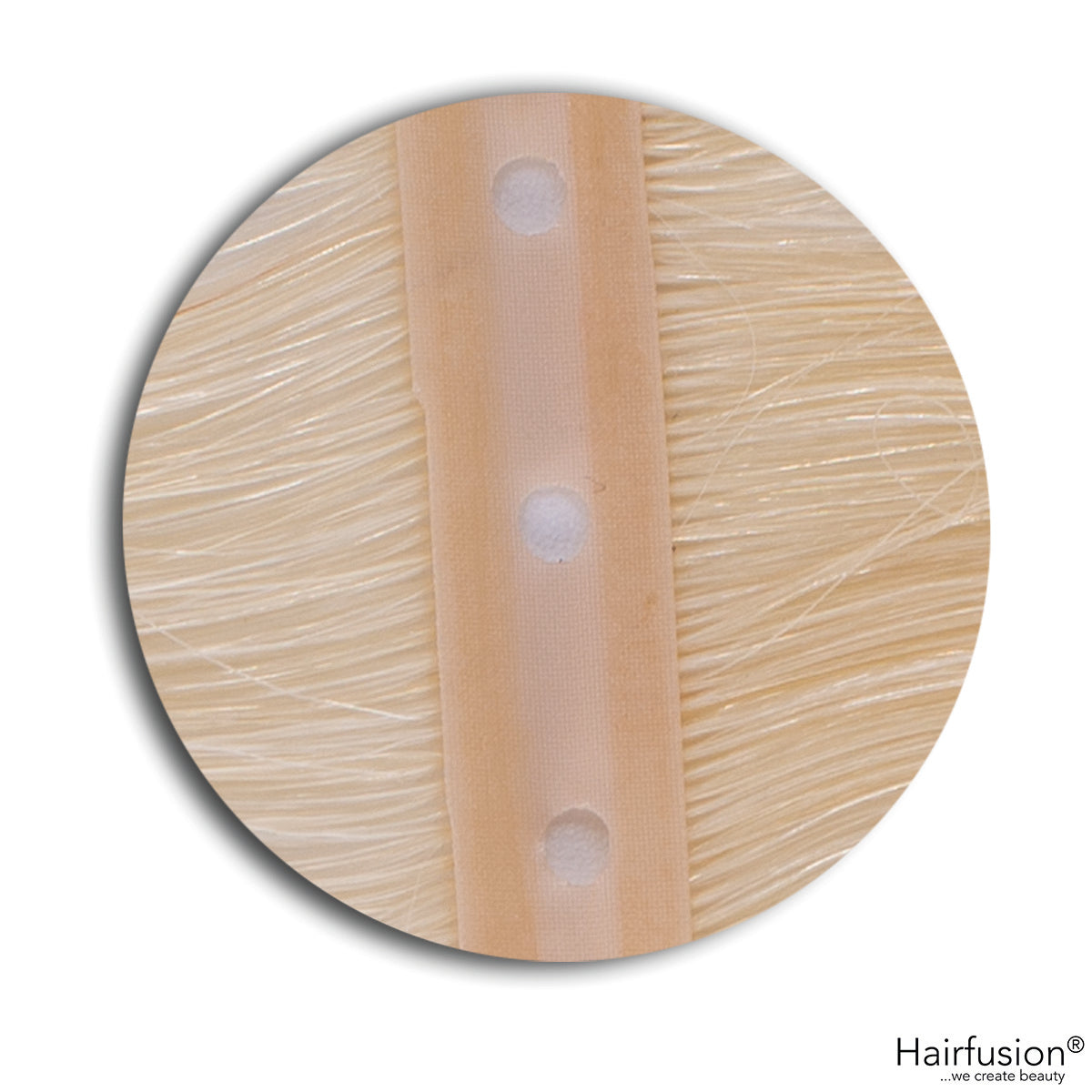 100 gr. BUTTERFLY INVISIBLE Tresse Echthaar 50 cm