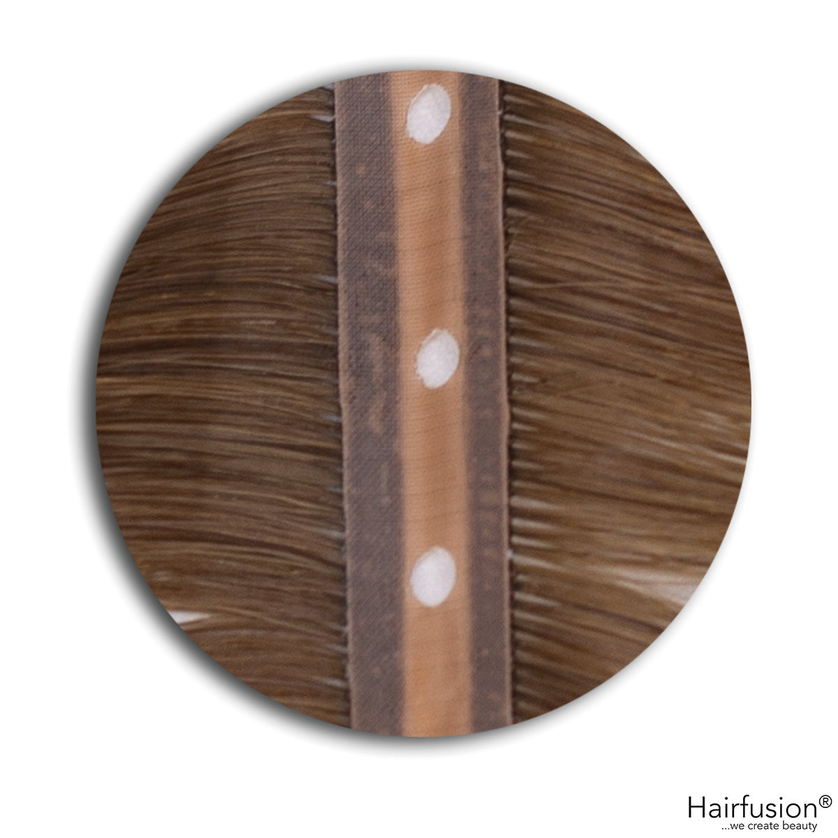 100 gr. BUTTERFLY INVISIBLE Tresse Echthaar 50 cm