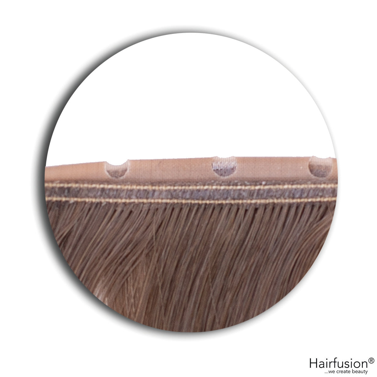 100 gr. BUTTERFLY INVISIBLE Tresse Echthaar 50 cm