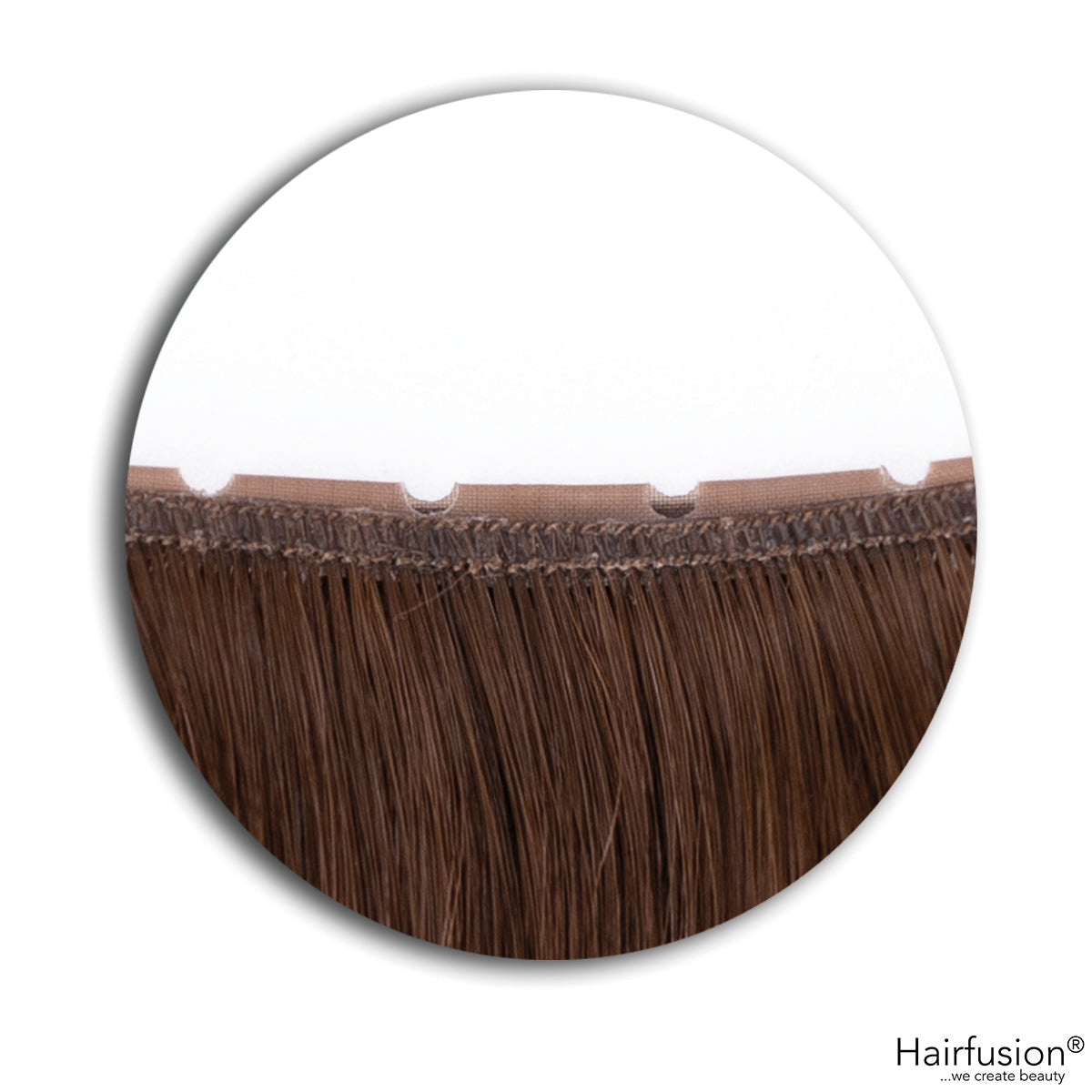 100 gr. BUTTERFLY INVISIBLE Tresse Echthaar 50 cm