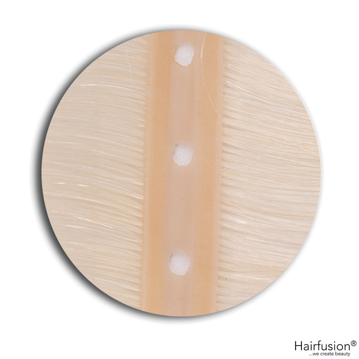 100 gr. BUTTERFLY INVISIBLE Tresse Echthaar 50 cm