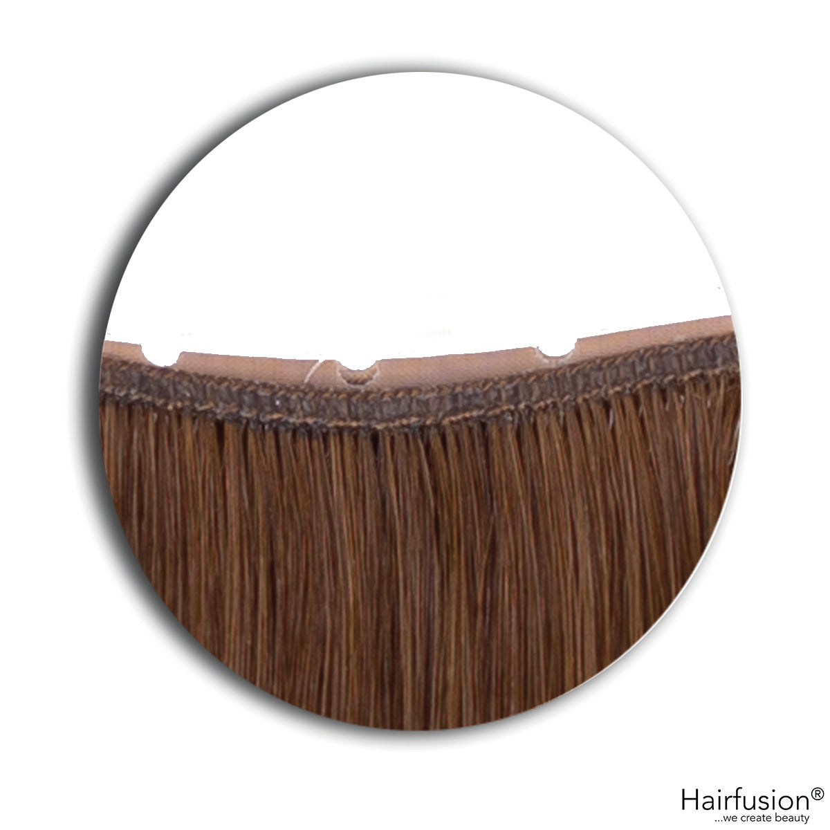 100 gr. BUTTERFLY INVISIBLE Tresse Echthaar 50 cm