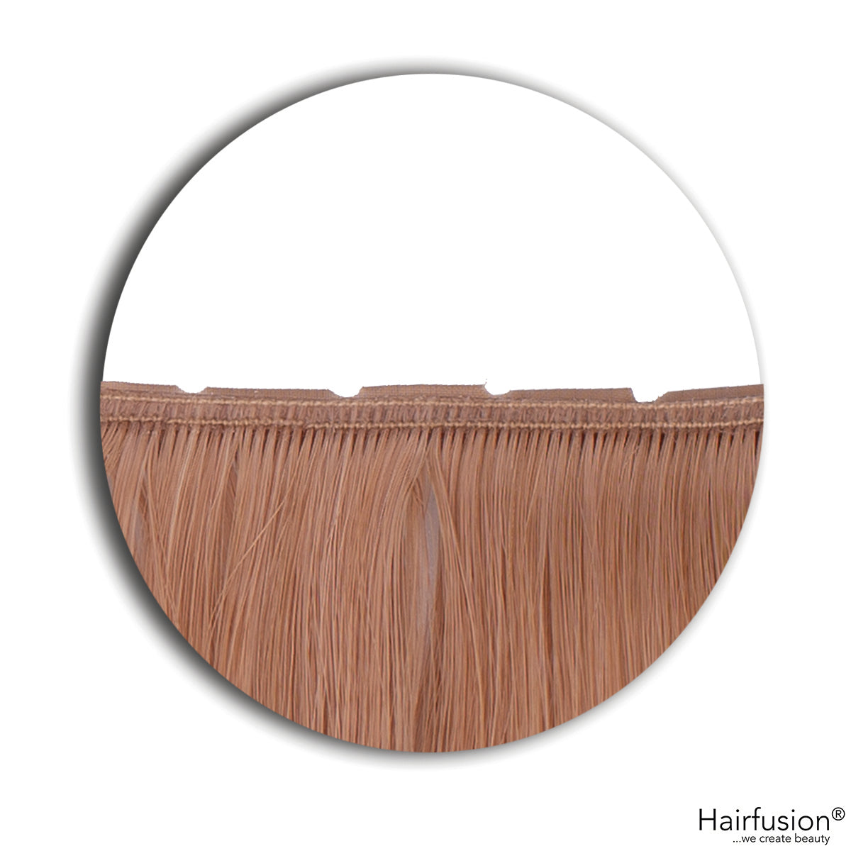 100 gr. BUTTERFLY INVISIBLE Tresse Echthaar 50 cm