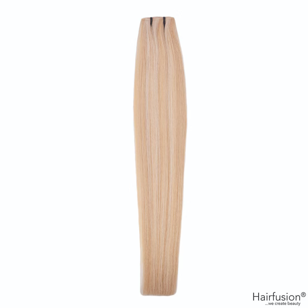 100 gr. BUTTERFLY INVISIBLE Tresse Echthaar 50 cm