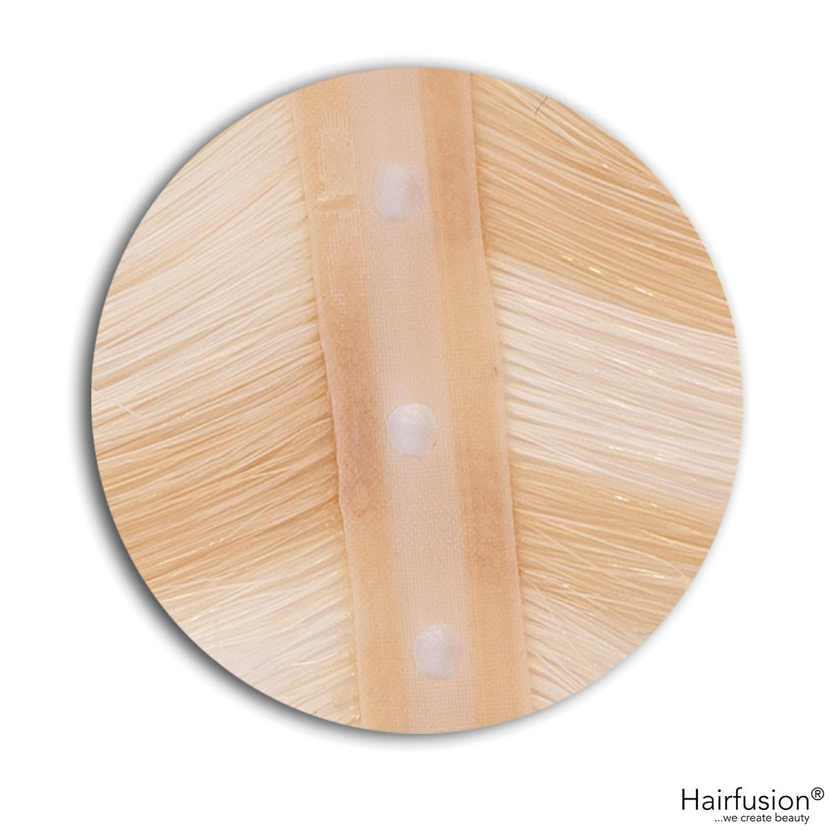 100 gr. BUTTERFLY INVISIBLE Tresse Echthaar 50 cm