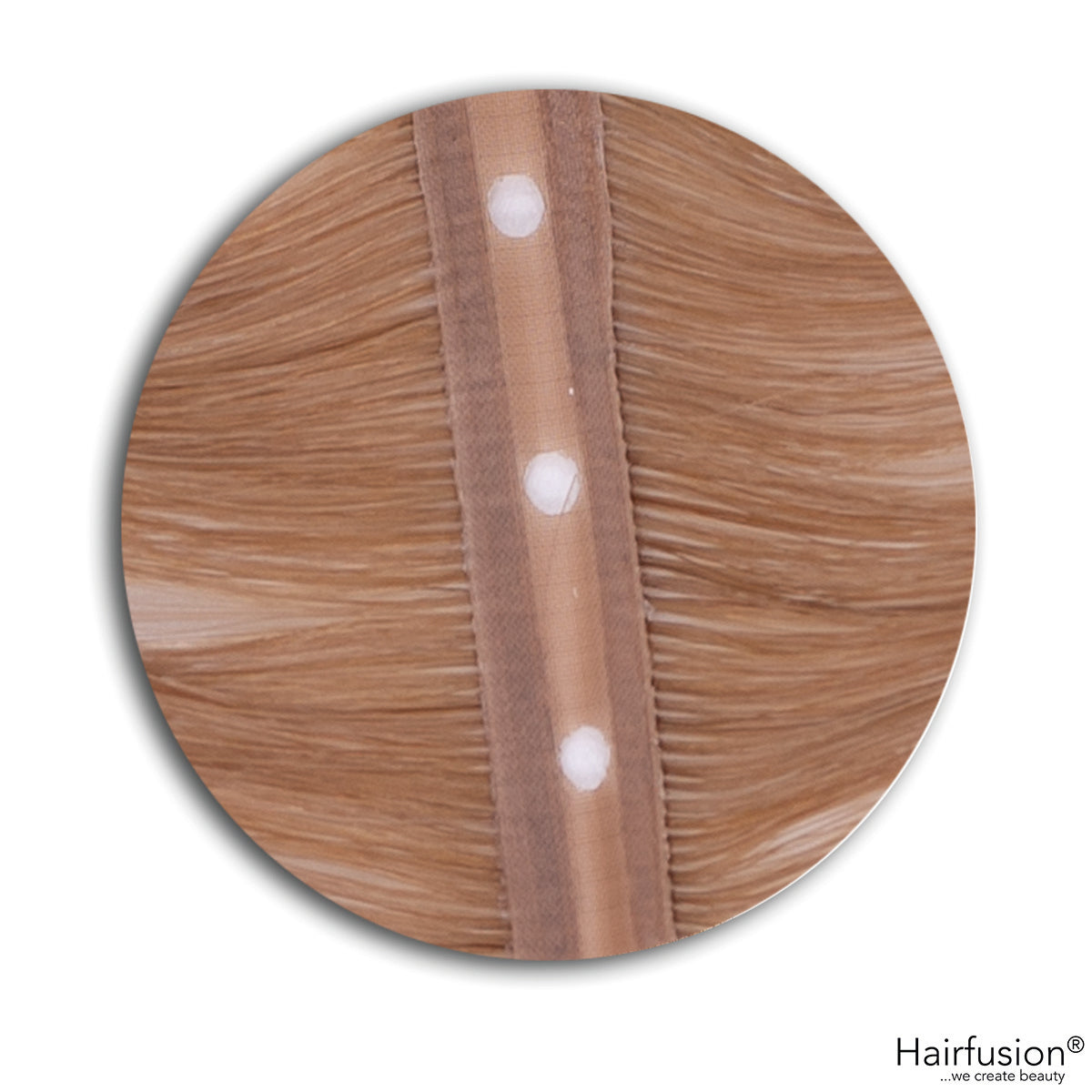 100 gr. BUTTERFLY INVISIBLE Tresse Echthaar 50 cm