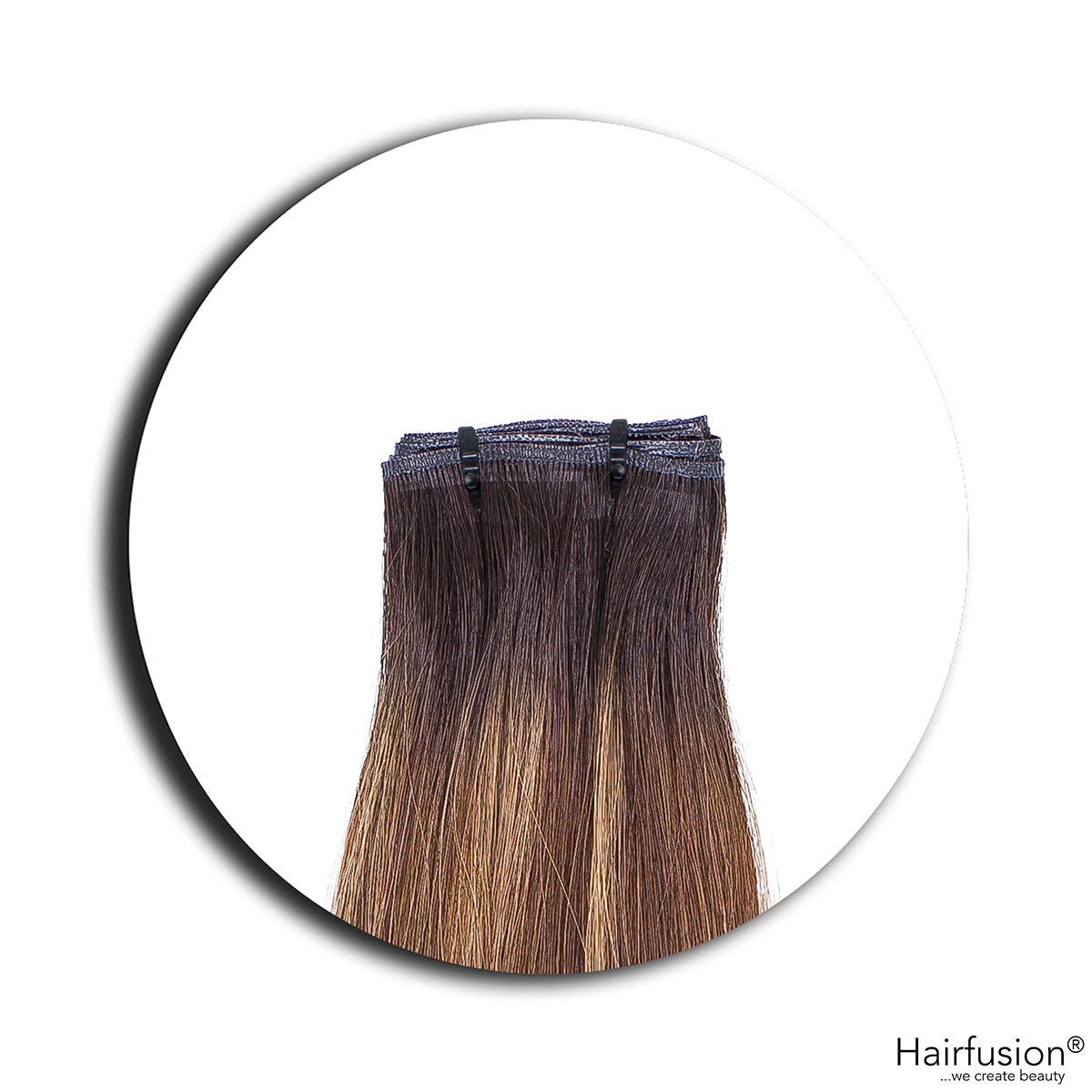 50 gr. INVISIBLE/GENIUS Tresse ROOT SHADOW/BALAYAGE Echthaar 40-70 cm