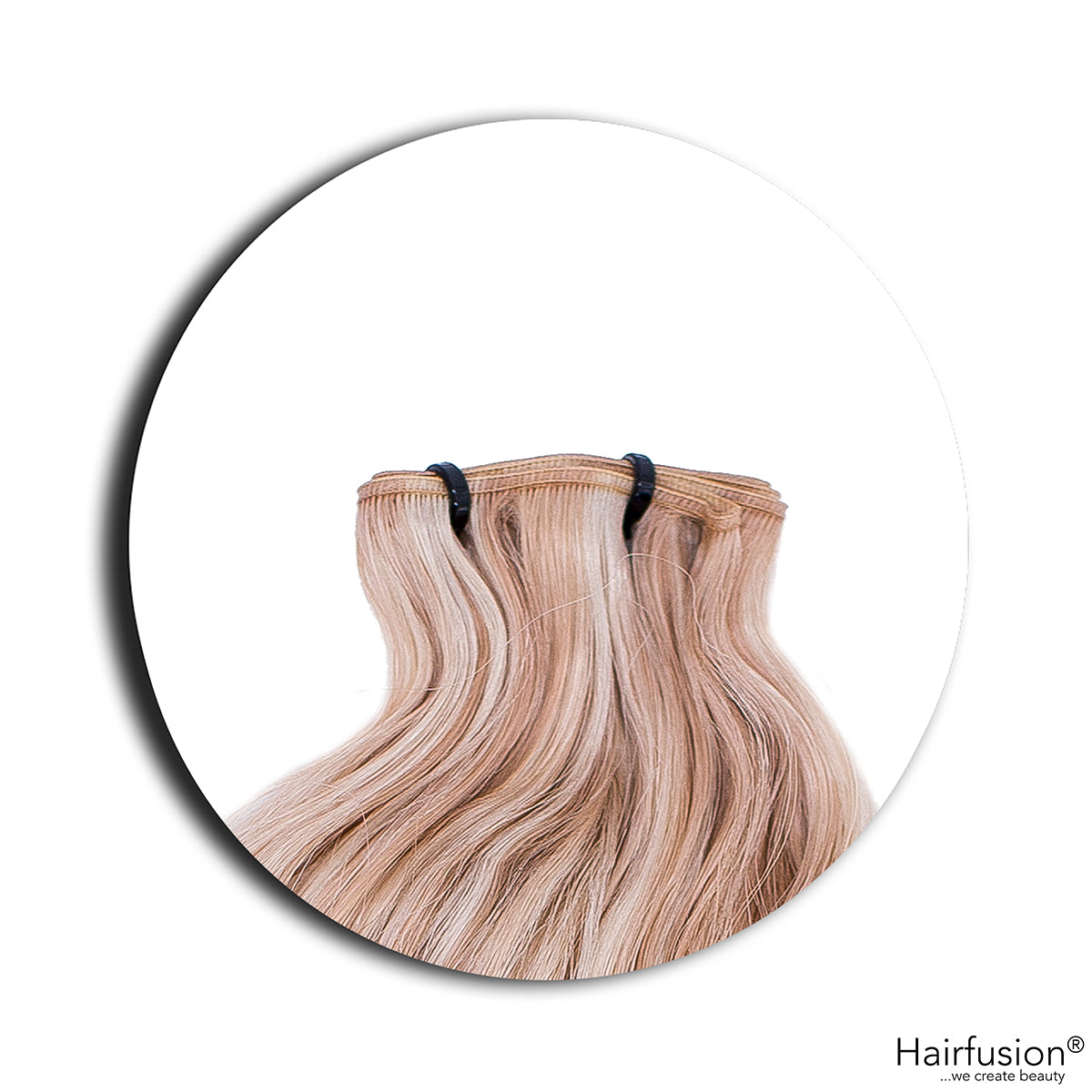 gelockte Tressenextensions - 50 gr. Echthaar 40-70 cm