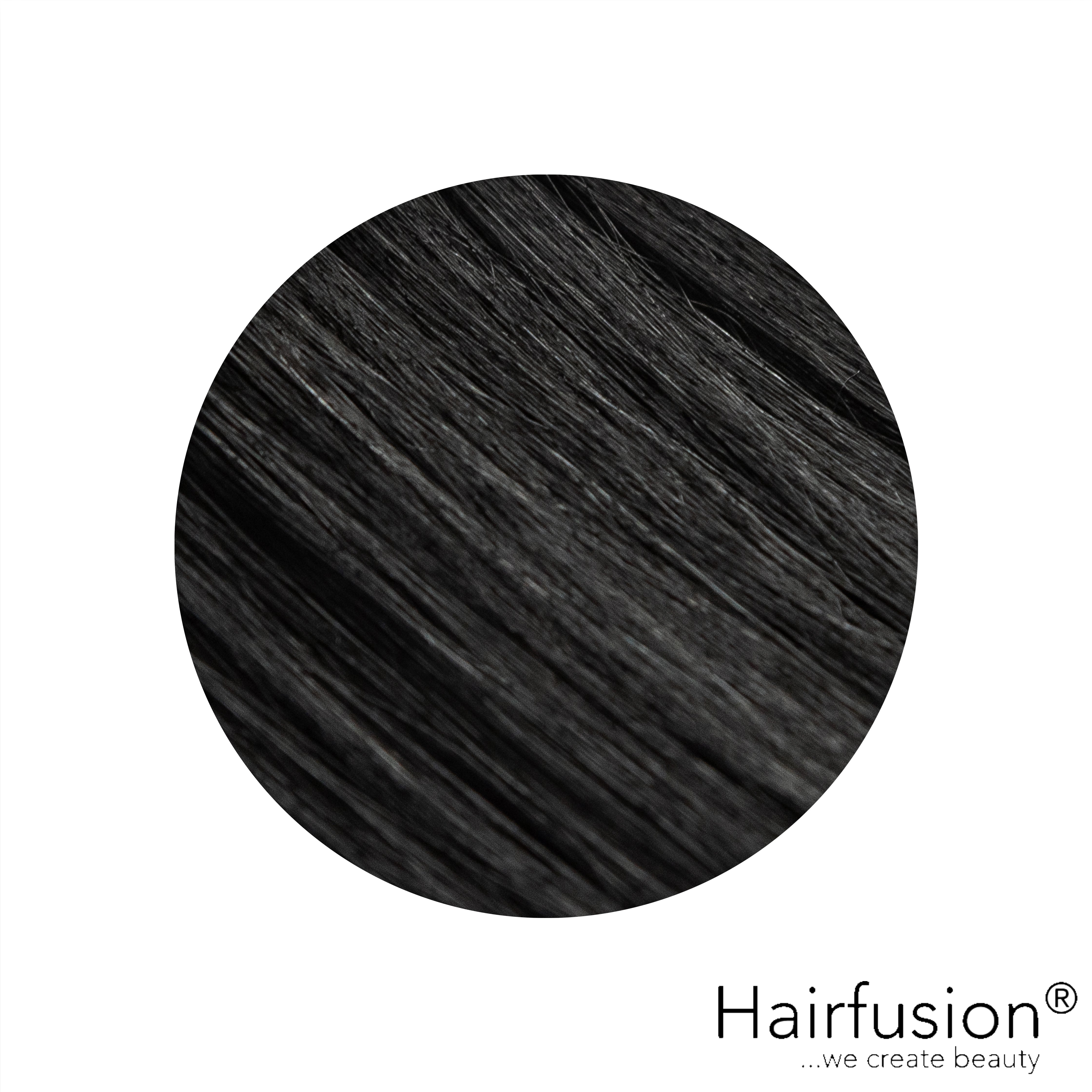 Tape Extensions XXL - 40 Stück EINFARBIG Echthaar 80-100 cm