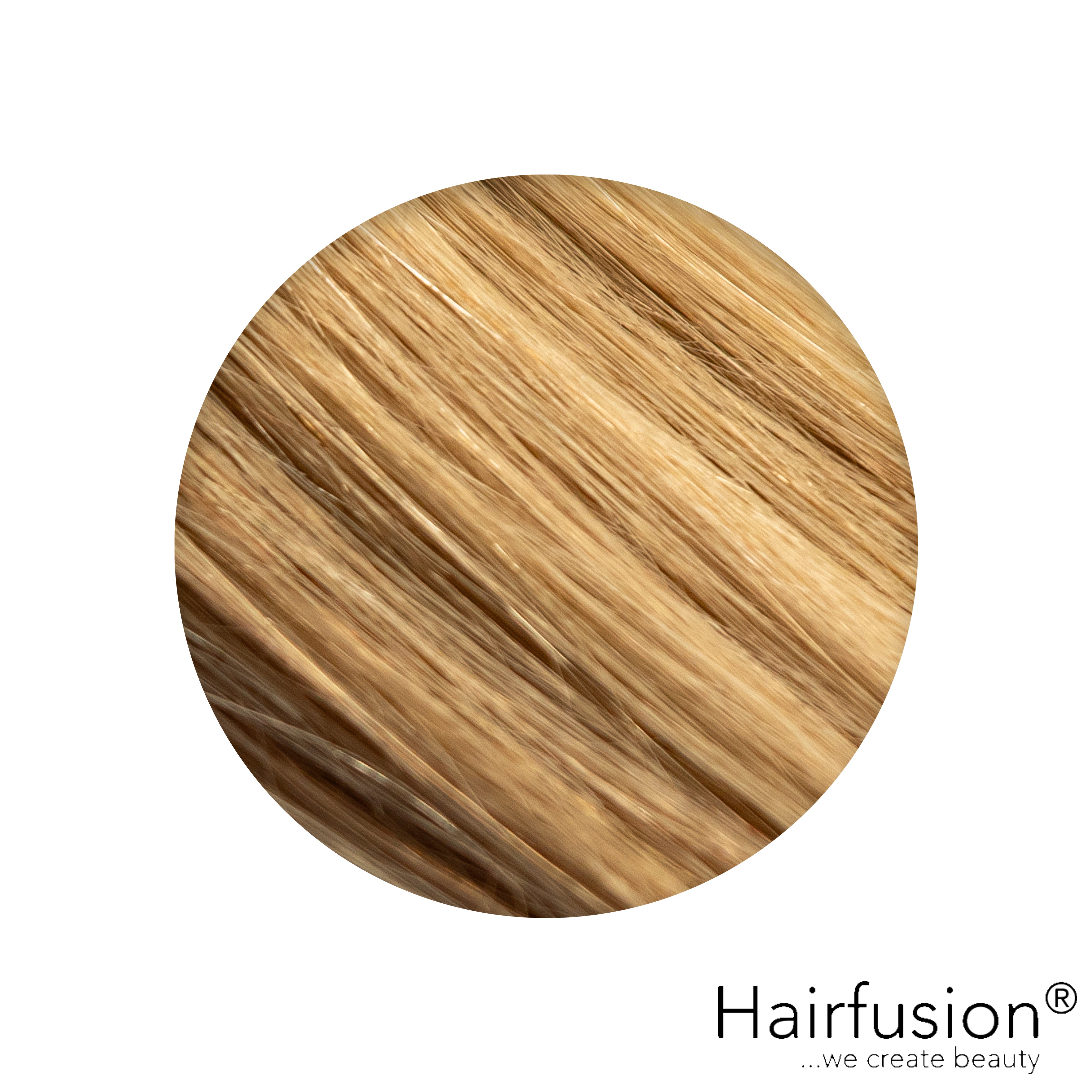 Haarverlängerung 50 gr. Invisible Tresse EINFARBIG Echthaar von HAIRFUSION