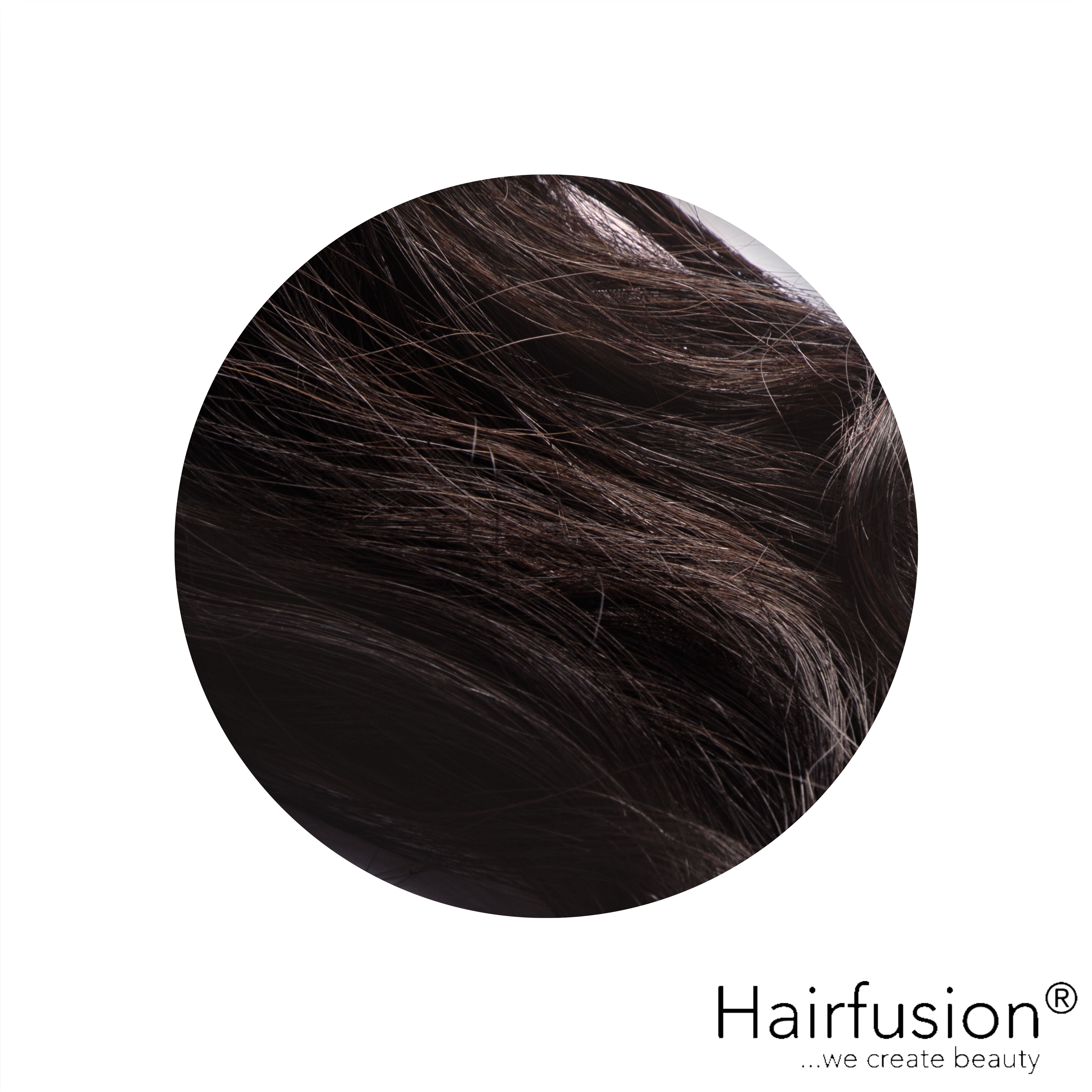 50 gr. INVISIBLE/GENIUS Tresse EINFARBIG Echthaar 40-70 cm