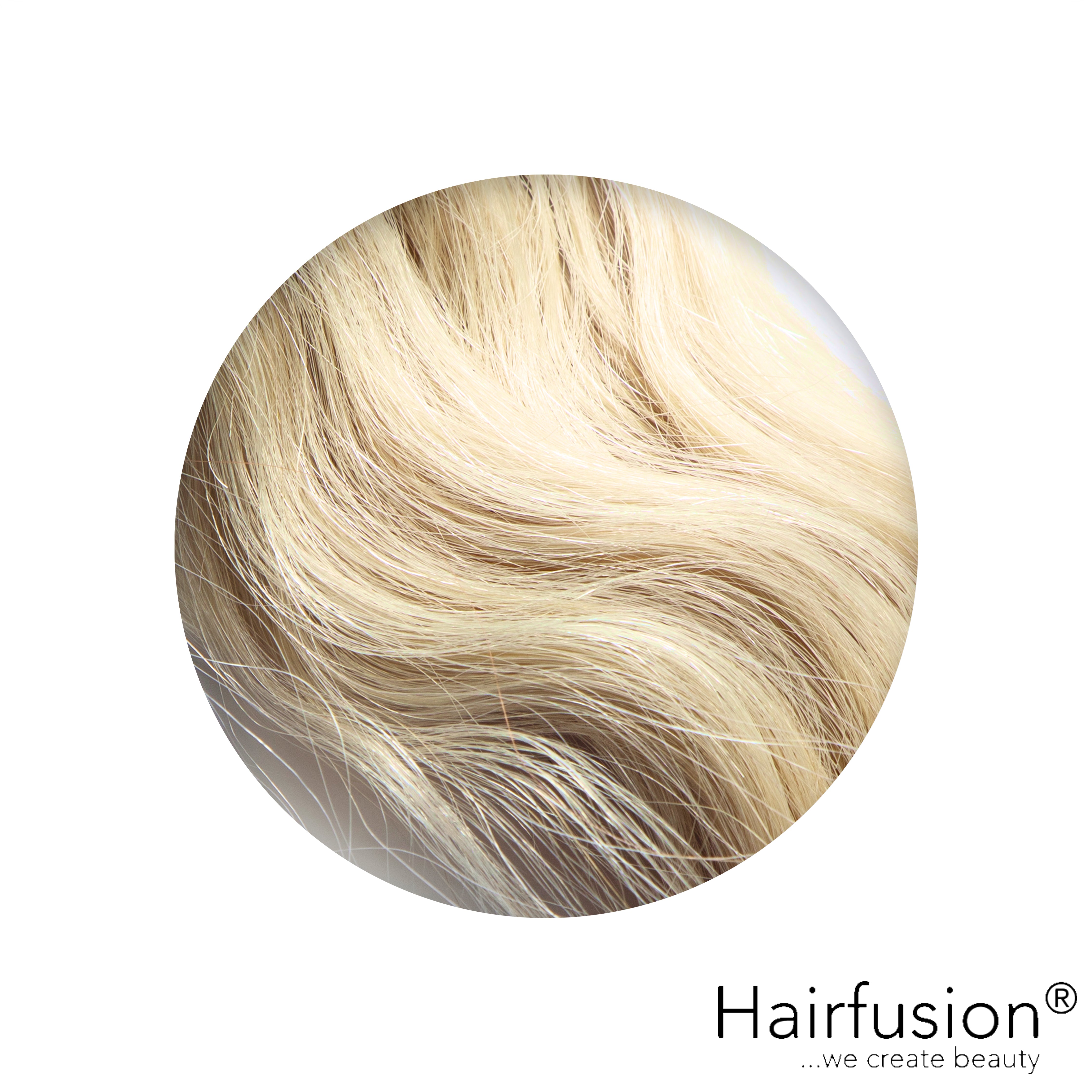 50 gr. INVISIBLE/GENIUS Tresse EINFARBIG Echthaar 40-70 cm