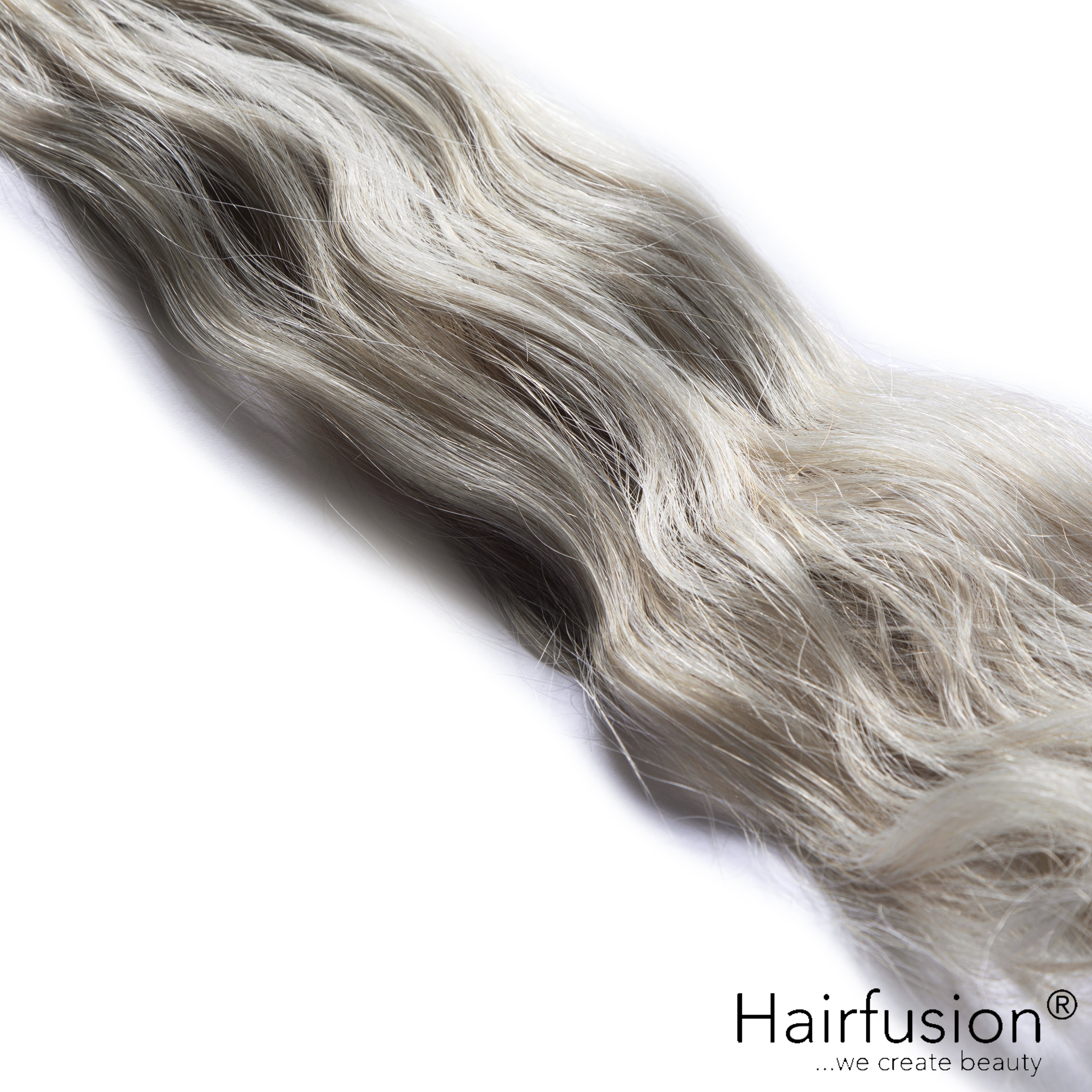 50 gr. INVISIBLE/GENIUS Tresse EINFARBIG Echthaar 40-70 cm