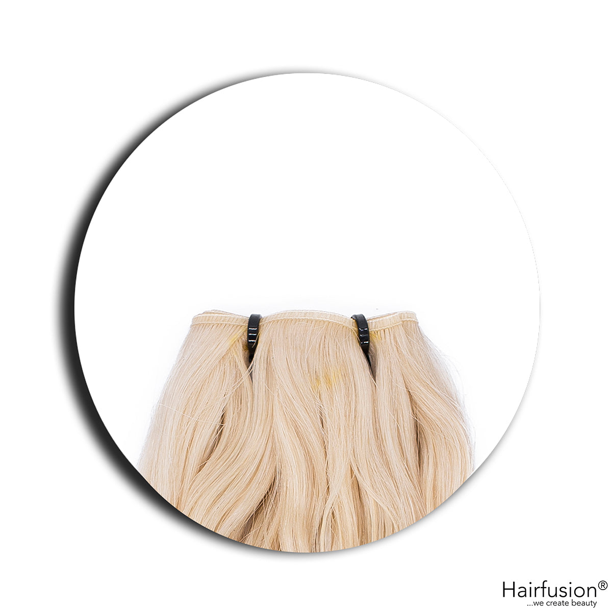 50 gr. INVISIBLE/GENIUS Tresse EINFARBIG Echthaar 40-70 cm