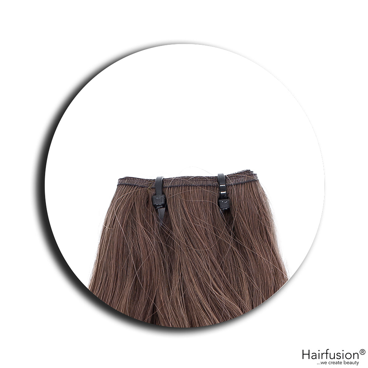 gelockte Tressenextensions - 50 gr. Echthaar 40-70 cm