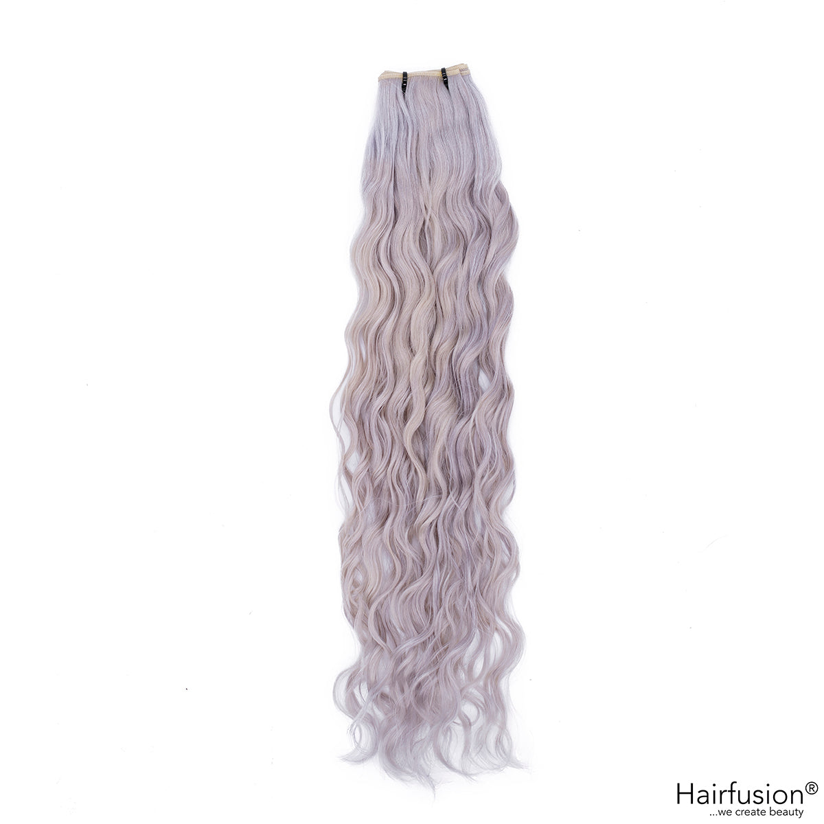 Haarverlängerung 50 gr. Invisible Tresse EINFARBIG Echthaar von HAIRFUSION