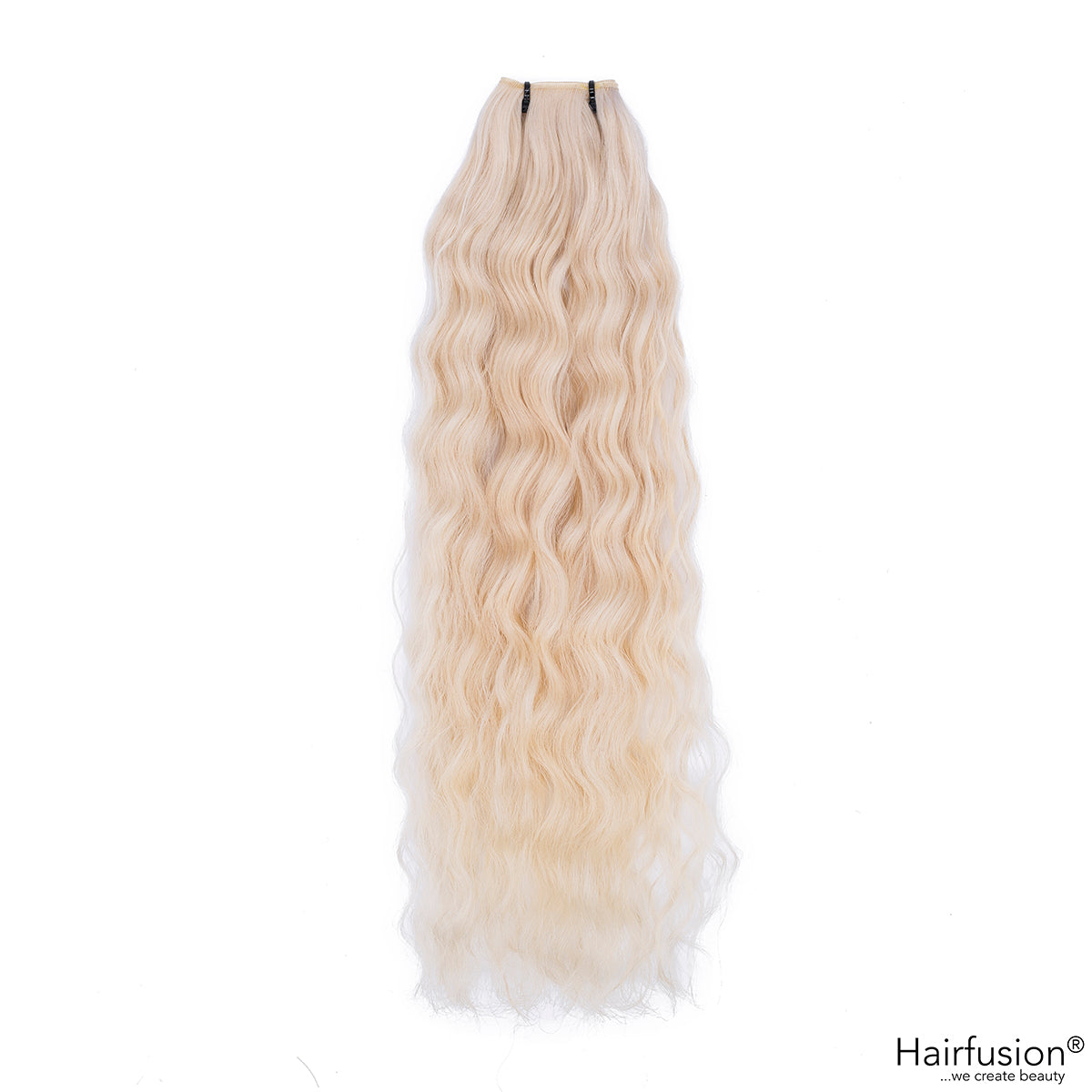 Haarverlängerung 50 gr. Invisible Tresse EINFARBIG Echthaar von HAIRFUSION