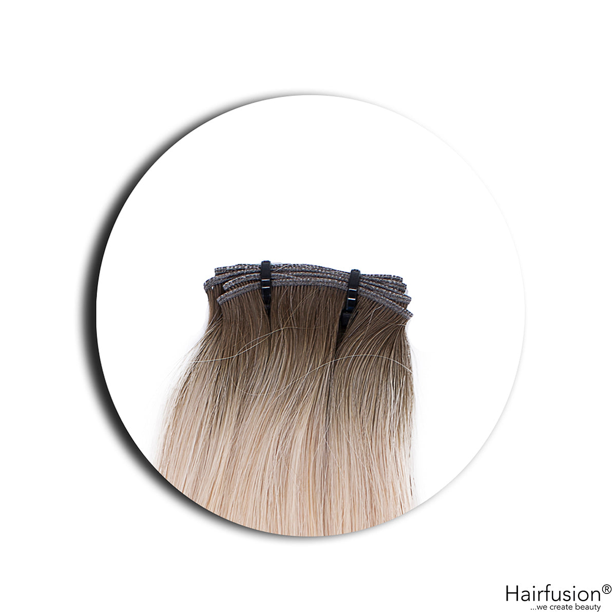 50 gr. INVISIBLE/GENIUS Tresse ROOT SHADOW/BALAYAGE Echthaar 40-70 cm