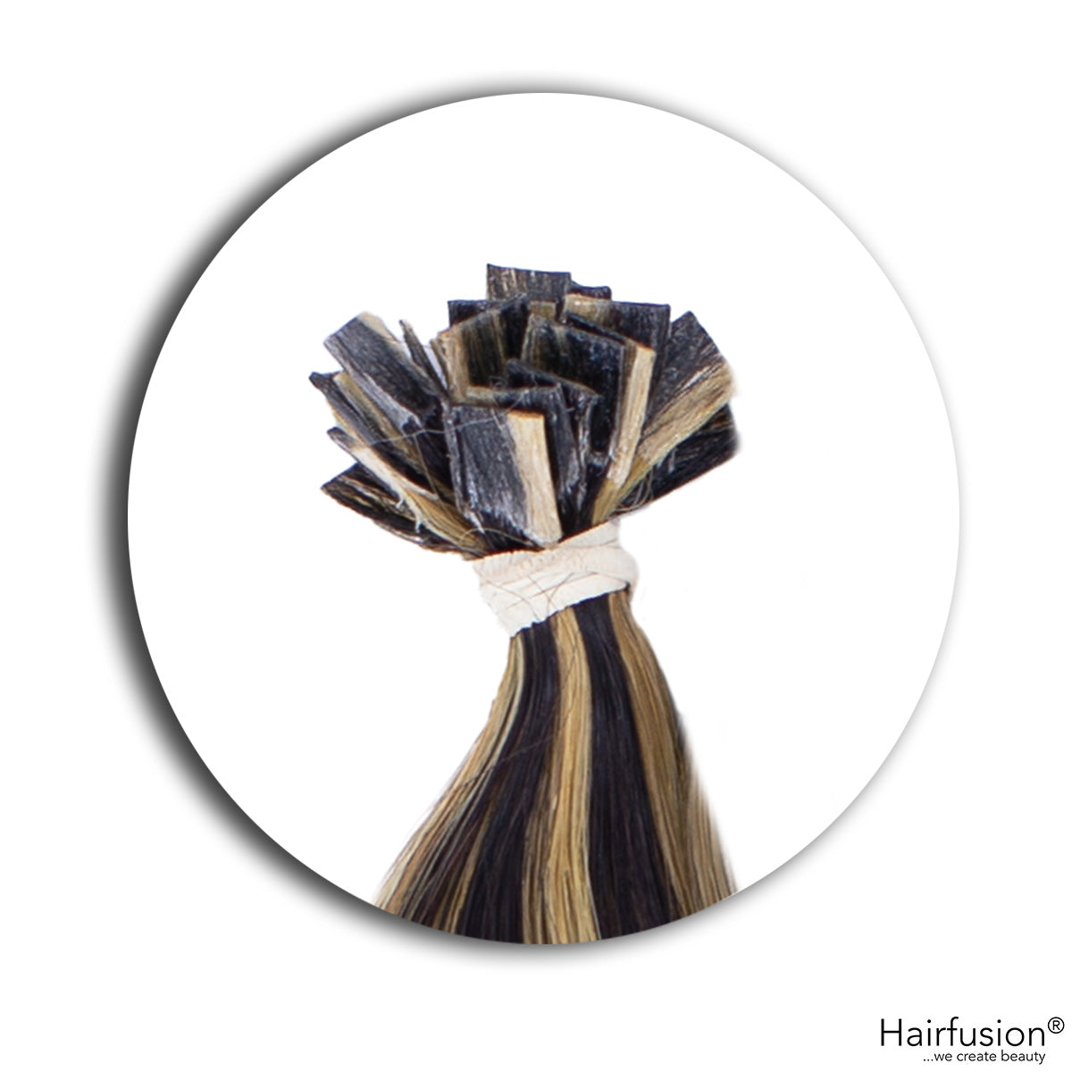Outlet Nr. 226 – SET 50 Bonding Extensions – Farbe 1B/8 – 40 cm – glatt