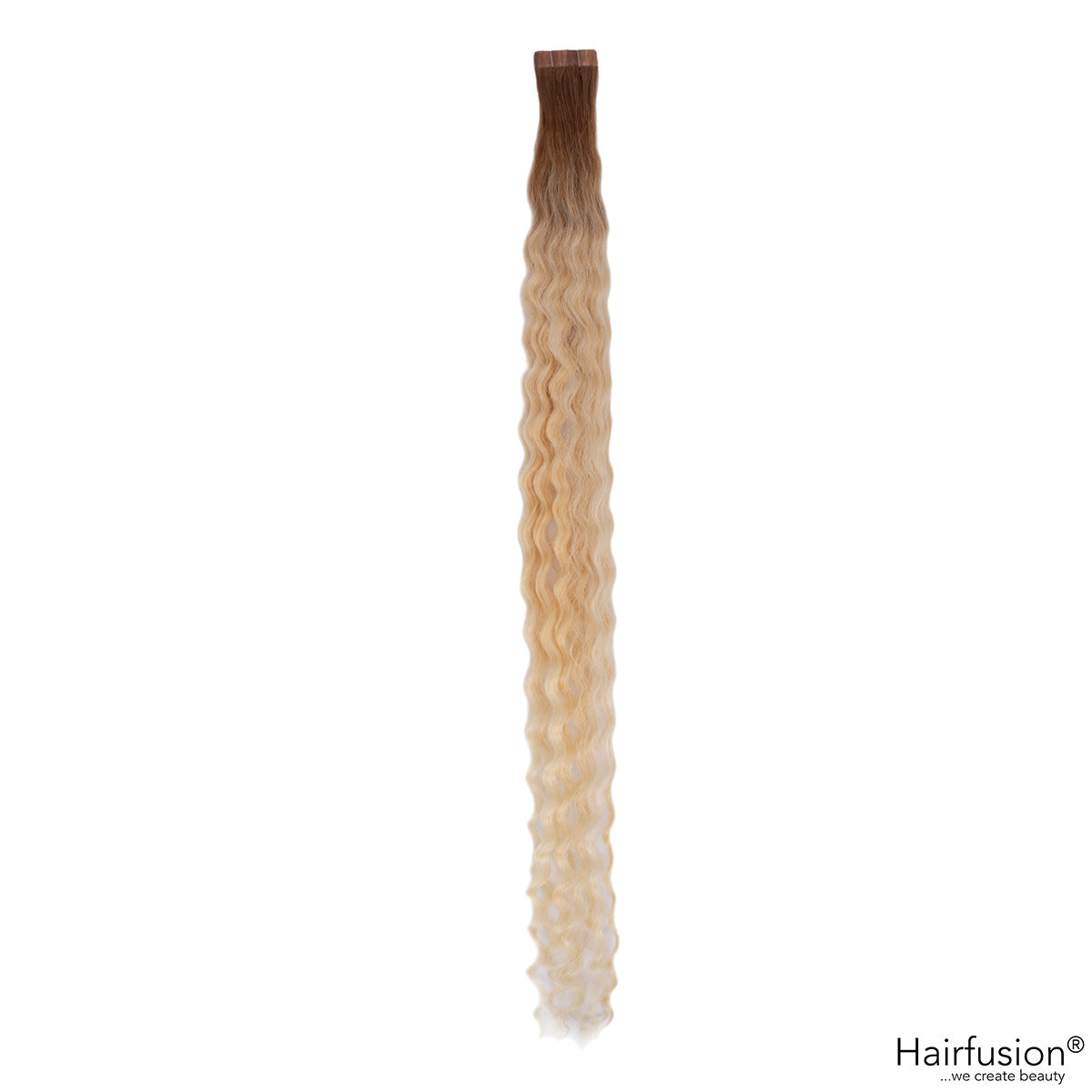 Outlet Nr. 234 – 10 Tape Extensions – Farbe 6 auf 60 – 65–70 cm – gelockt