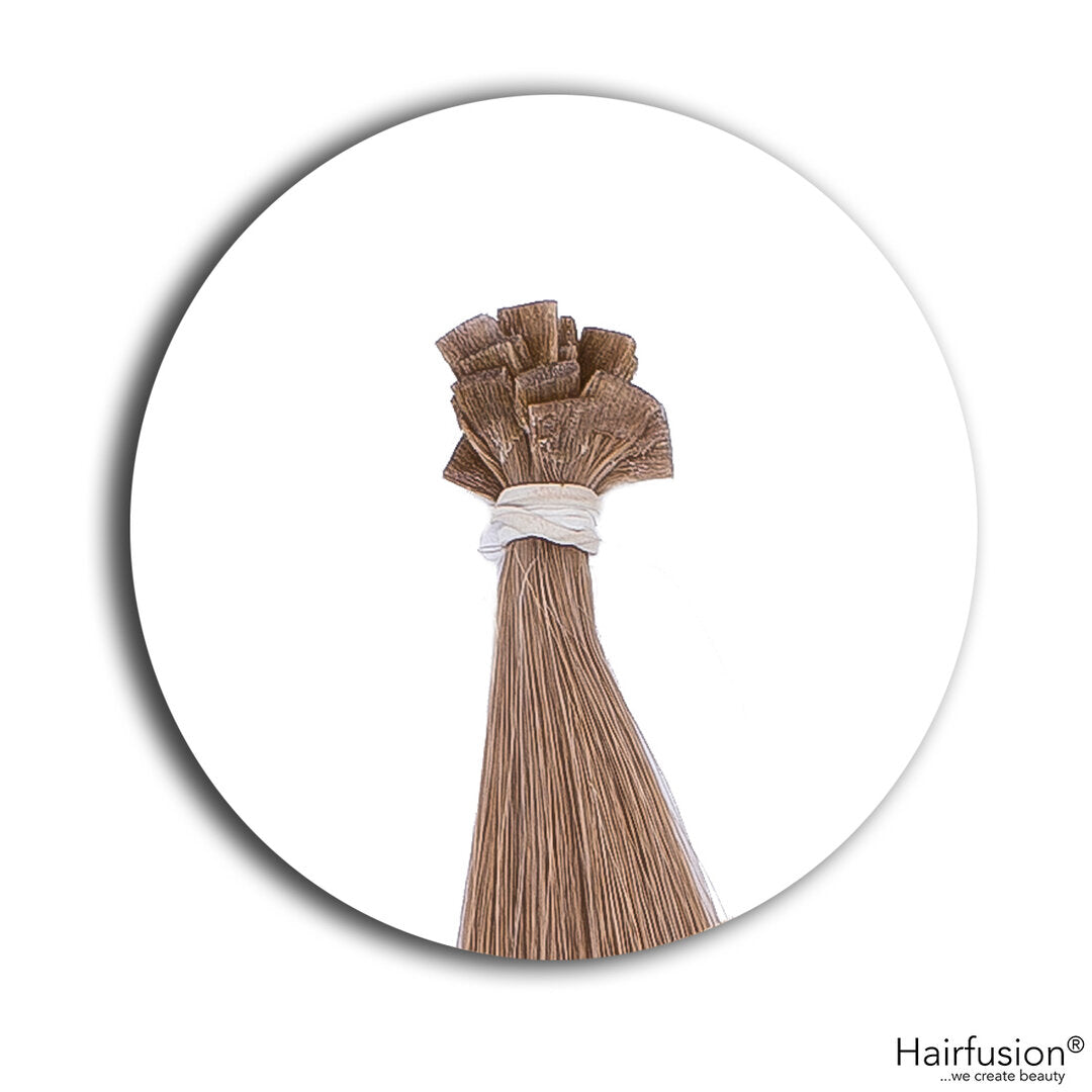 Outlet Nr. 34 – 50 Bonding Extensions – Farbe Balayage 8B/22 – 50 cm – glatt