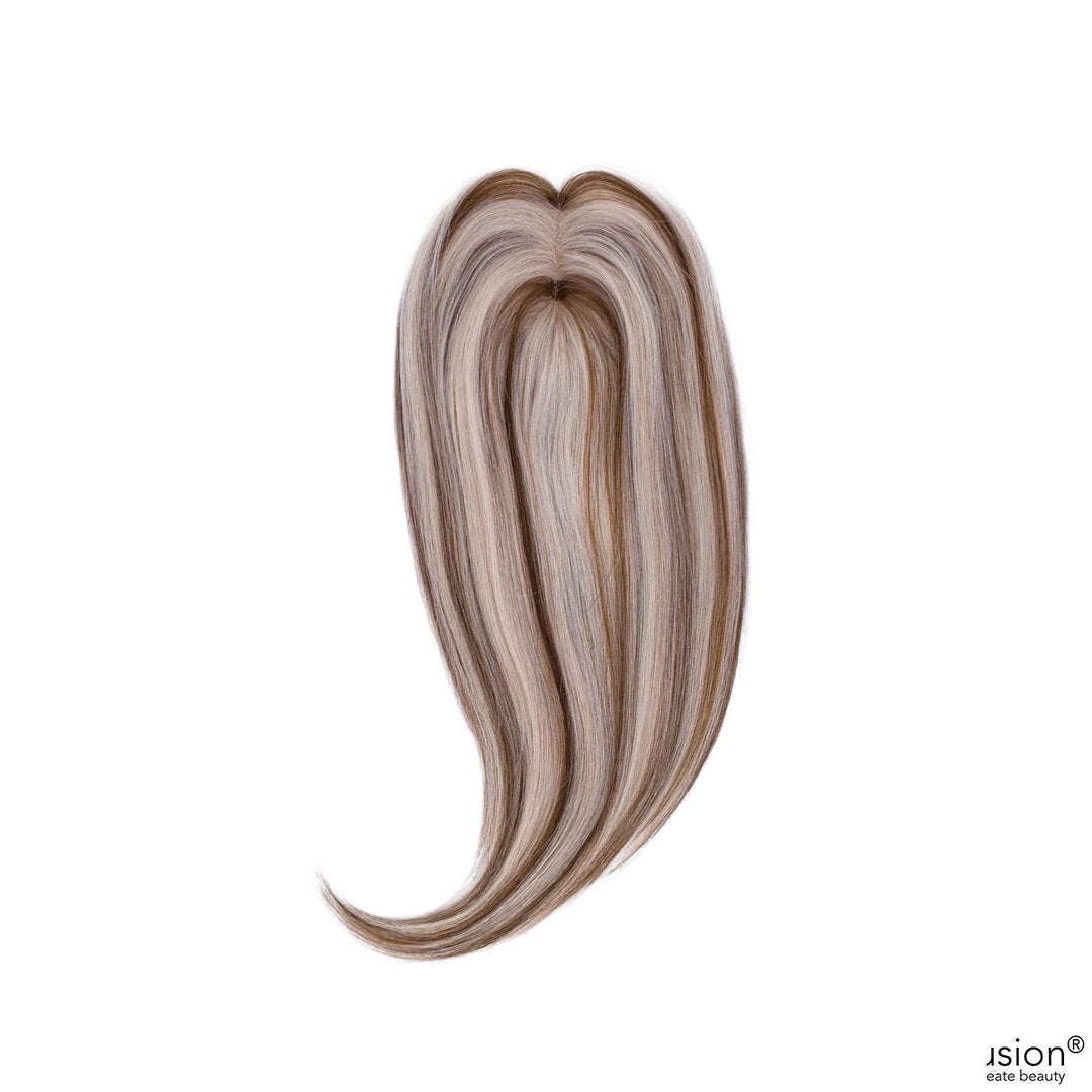 Outlet Nr. 38 – Topper Light zum Einclippen – Farbe gesträhnt 60/6 – 30 cm